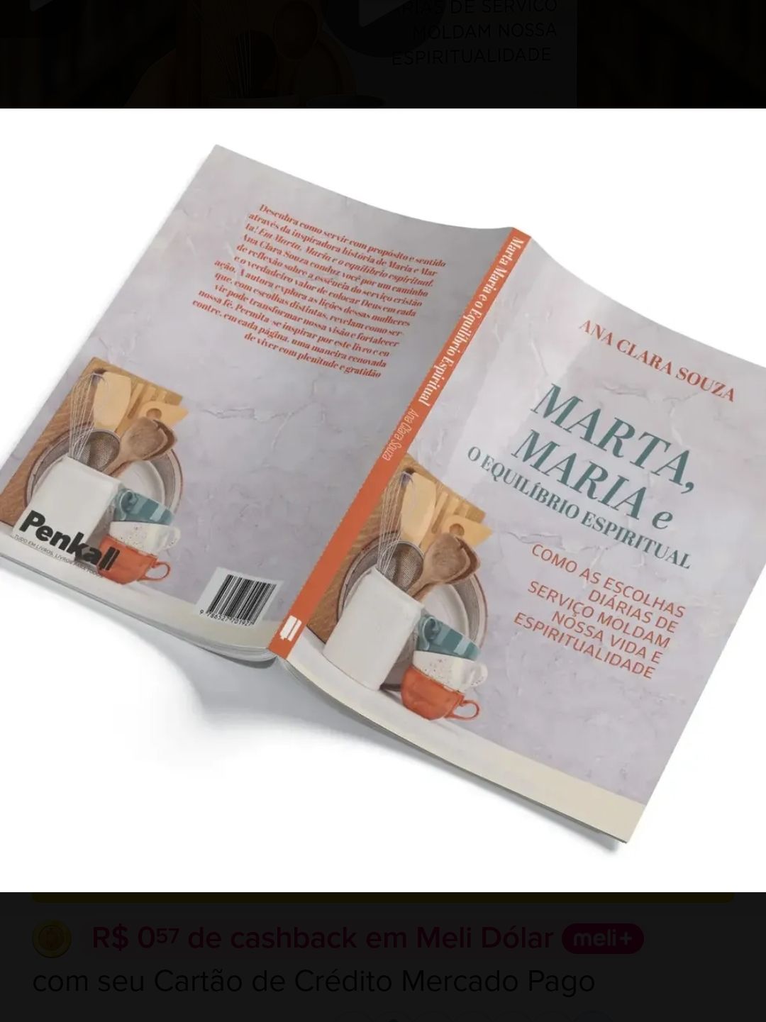 Livro Marta, Maria e o Equilíbrio Espiritual
