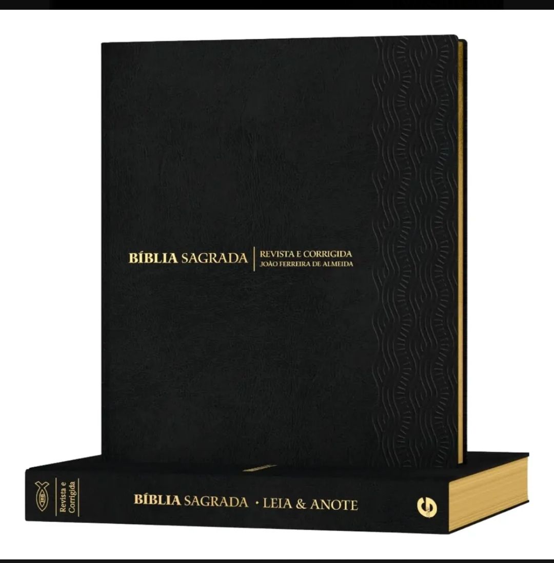 Bíblia Sagrada Leia & Anote Preta ARC