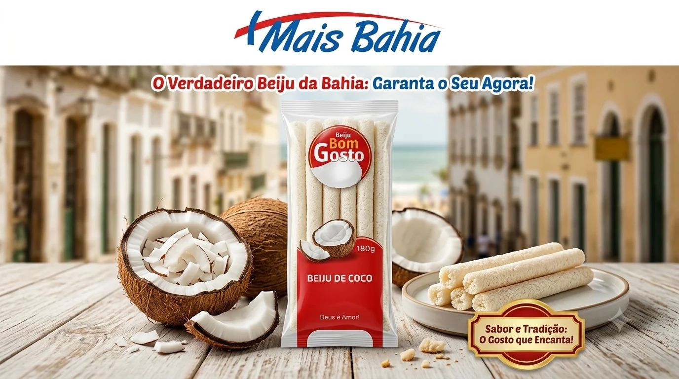 Beiju de Coco Bom Gosto 180g