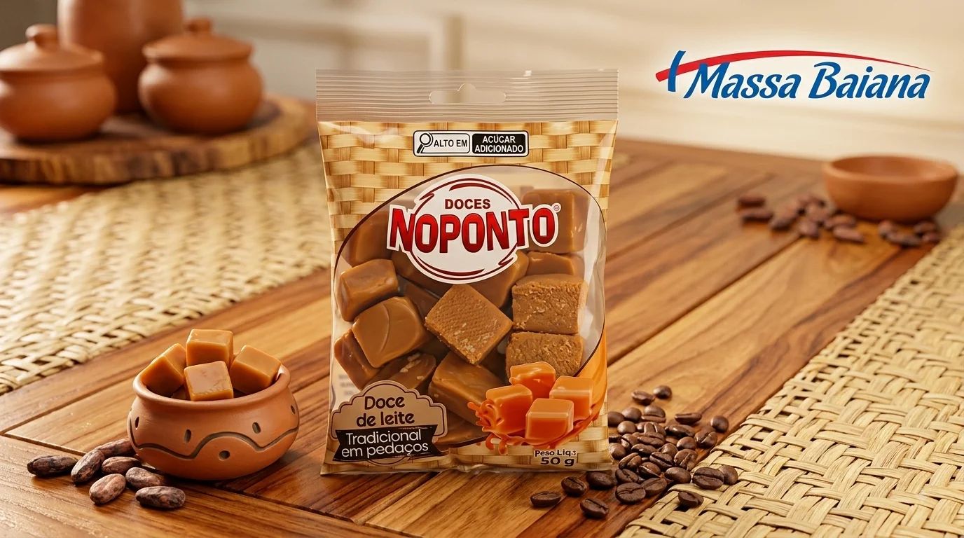 Doce de Leite Tradicional em Pedaços Noponto 200g