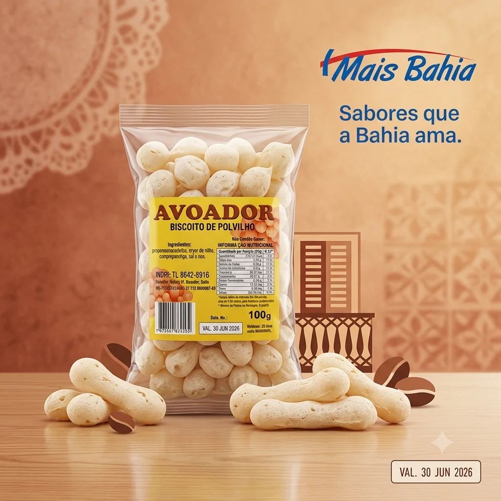 Avoador Biscoito de Polvilho 100g