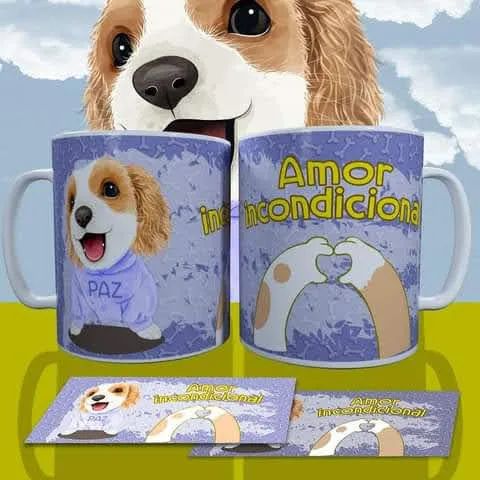 Caneca personalizada com foto de pet
