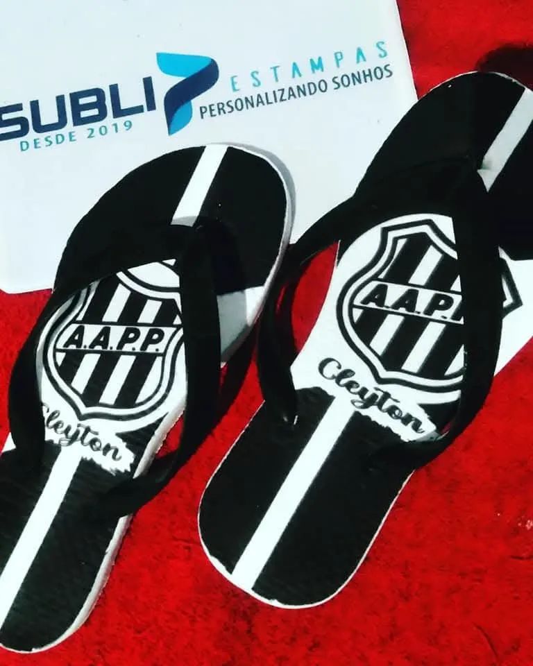 Chinelo personalizado