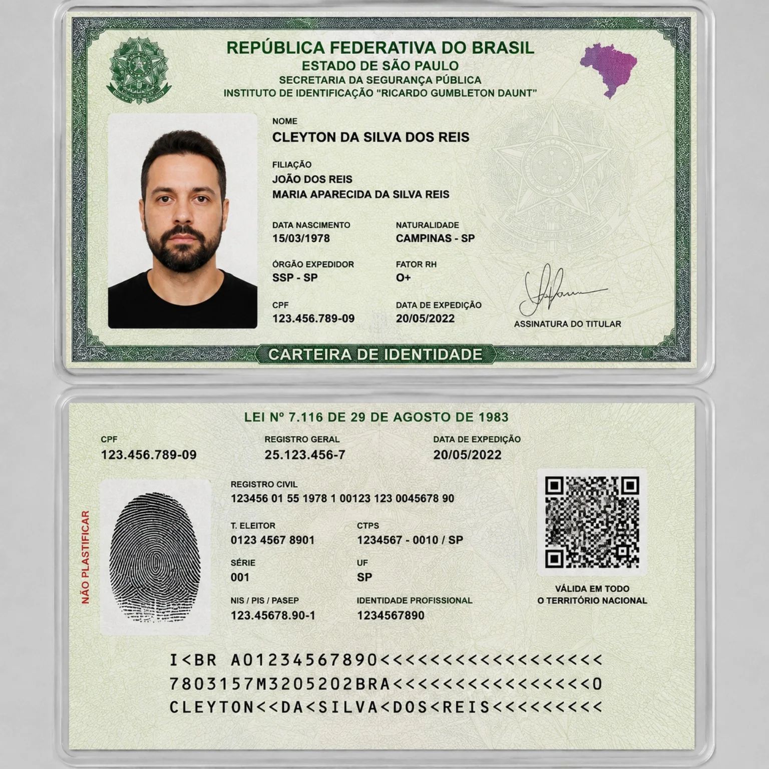 Plastificação de documentos