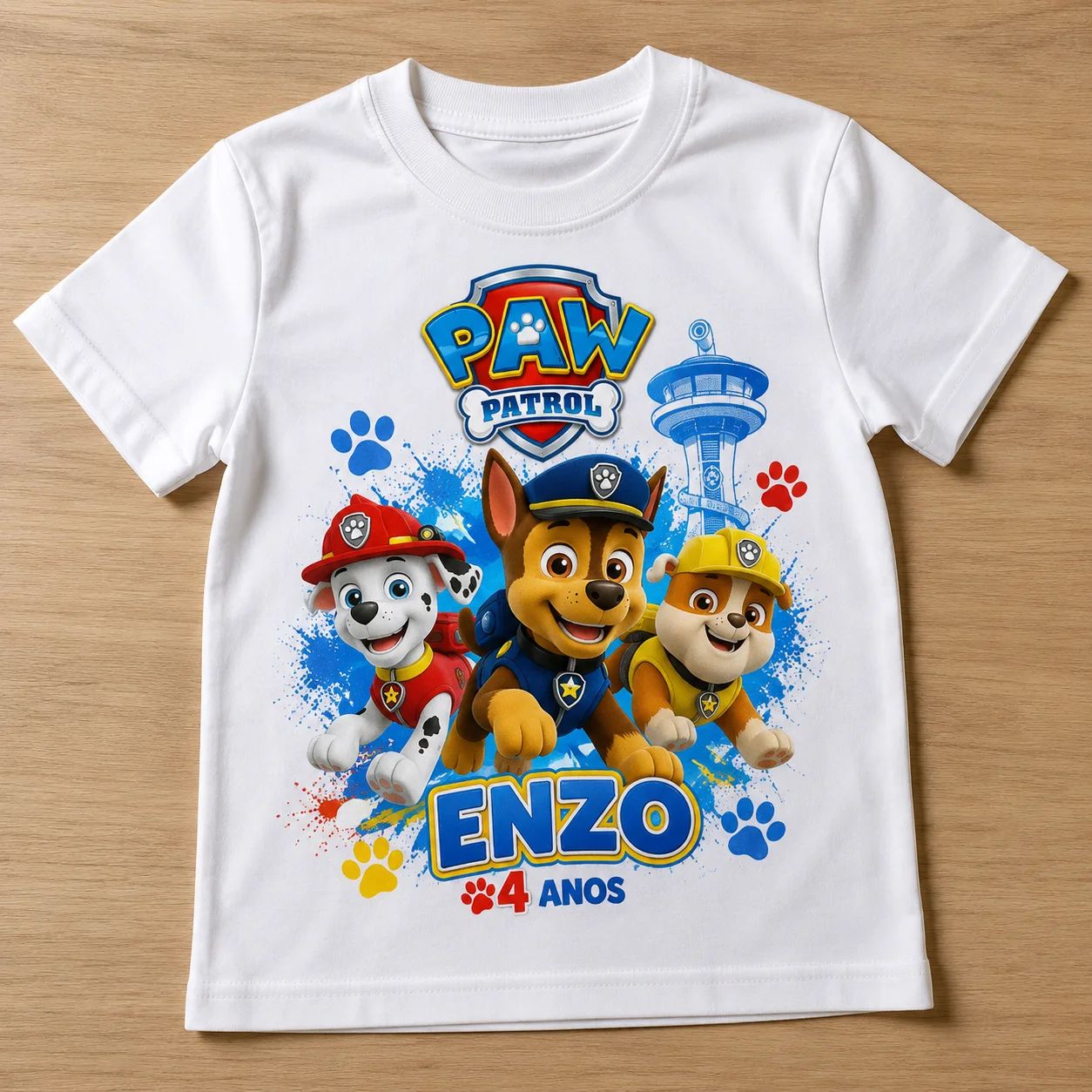 Camiseta Infantil Personalizada