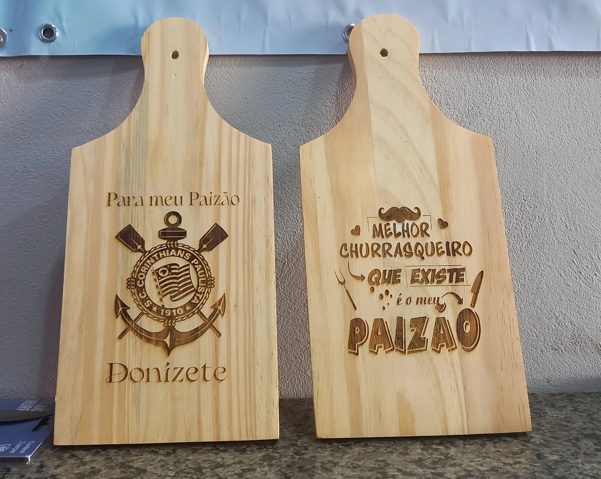 Tábua de Carne Personalizada com gravação a laser