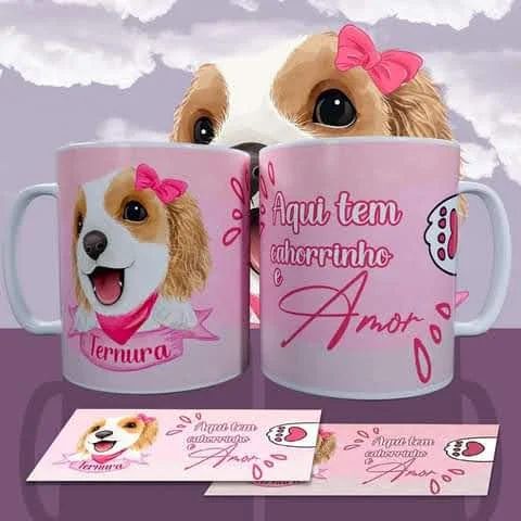 Caneca personalizada com foto de pet