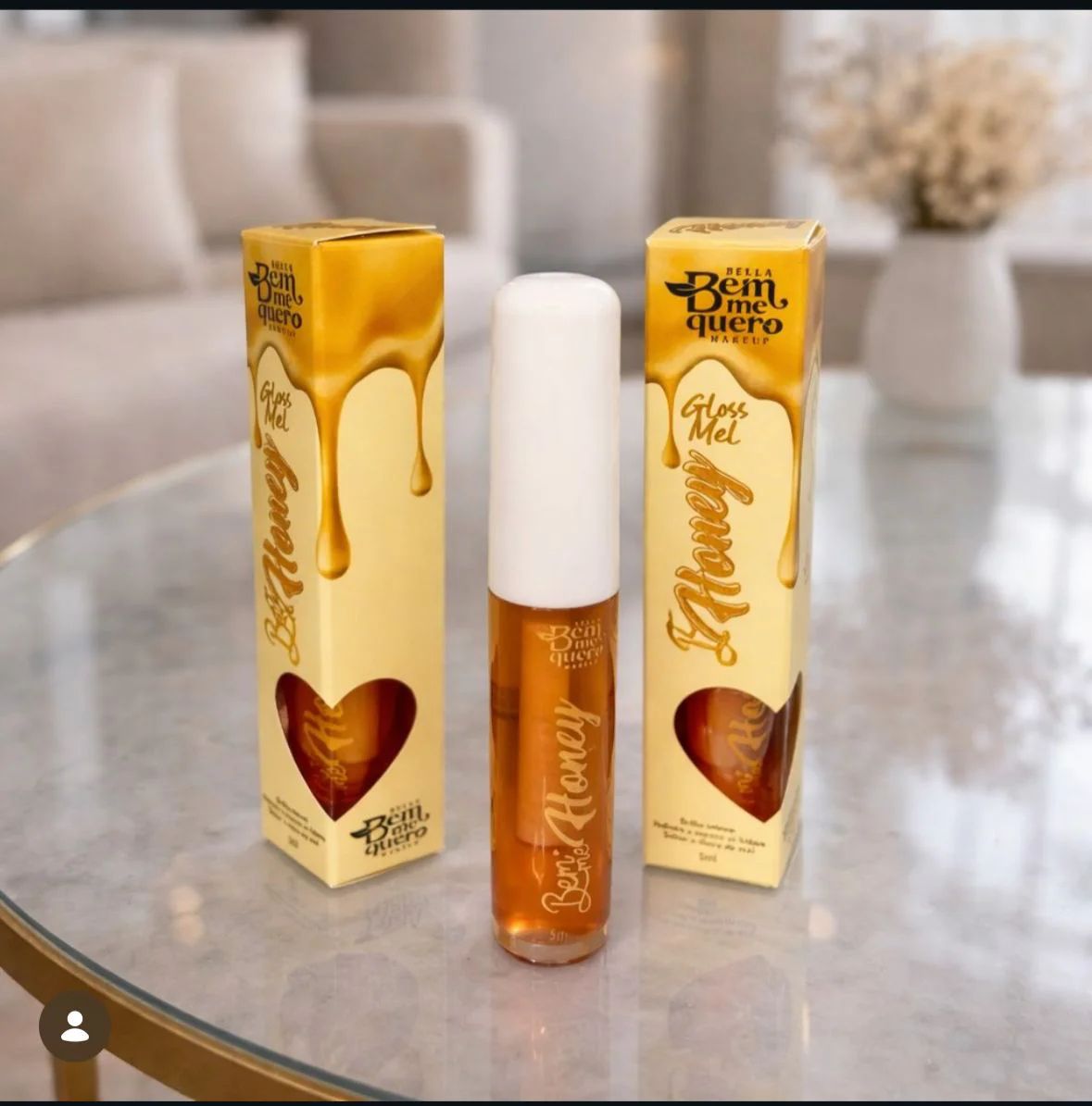 Gloss Mel Honey Bella Bem Me Quero 5ml