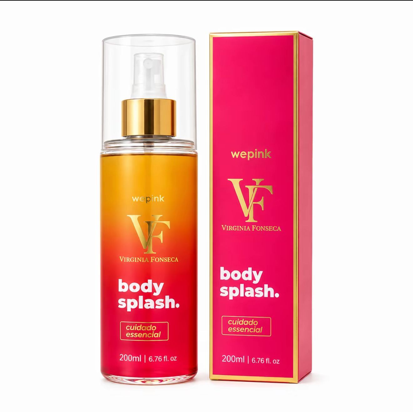 Body Splash Cuidado Essencial 200ml Virginia Fonseca original