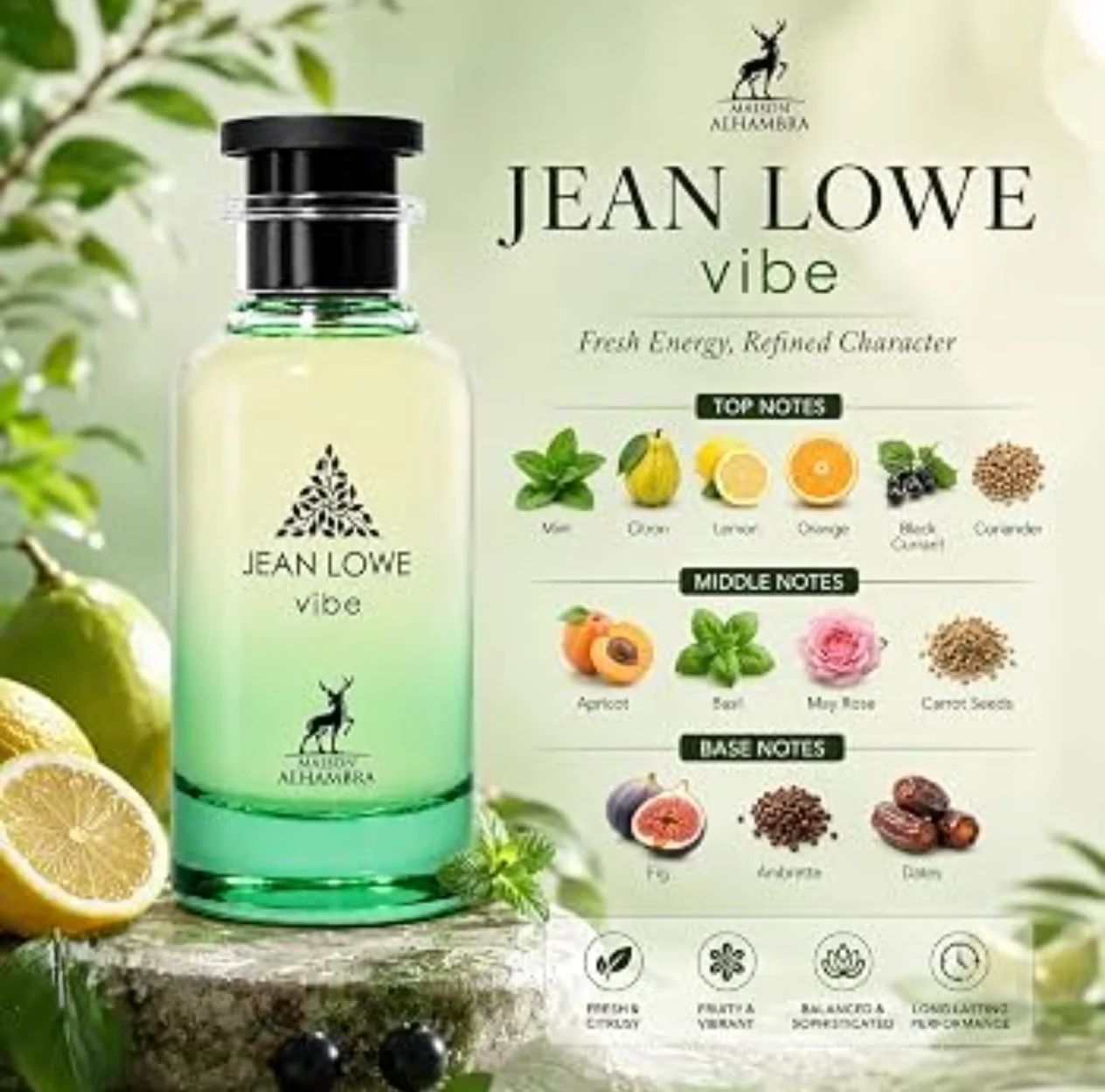 Perfume Jean lowe vibe 100Ml
