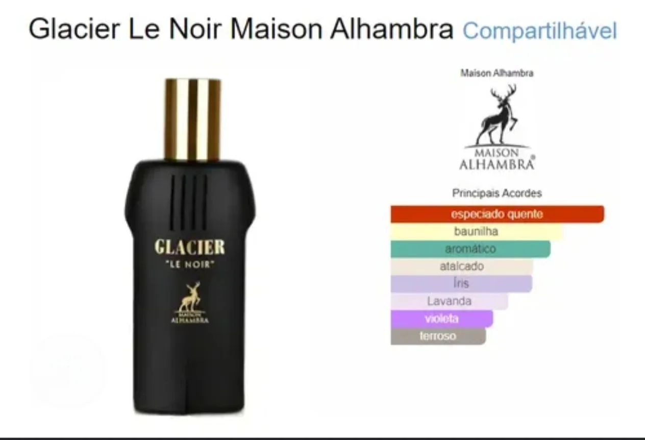 Perfume Glacier Le Noir 100 Ml