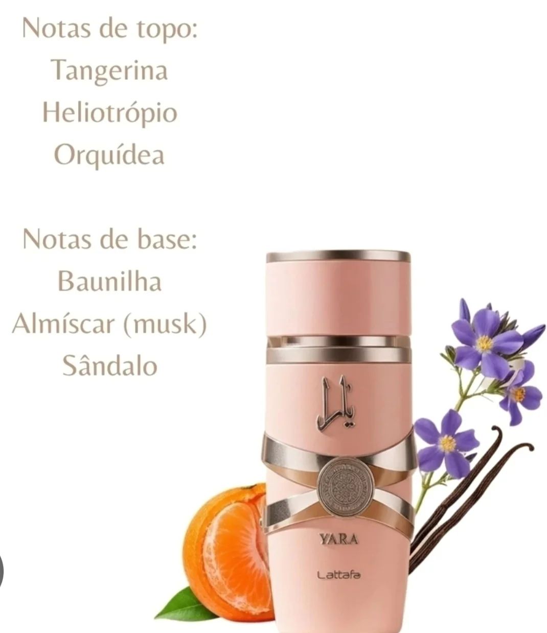 Perfume Yara Rosa 100Ml