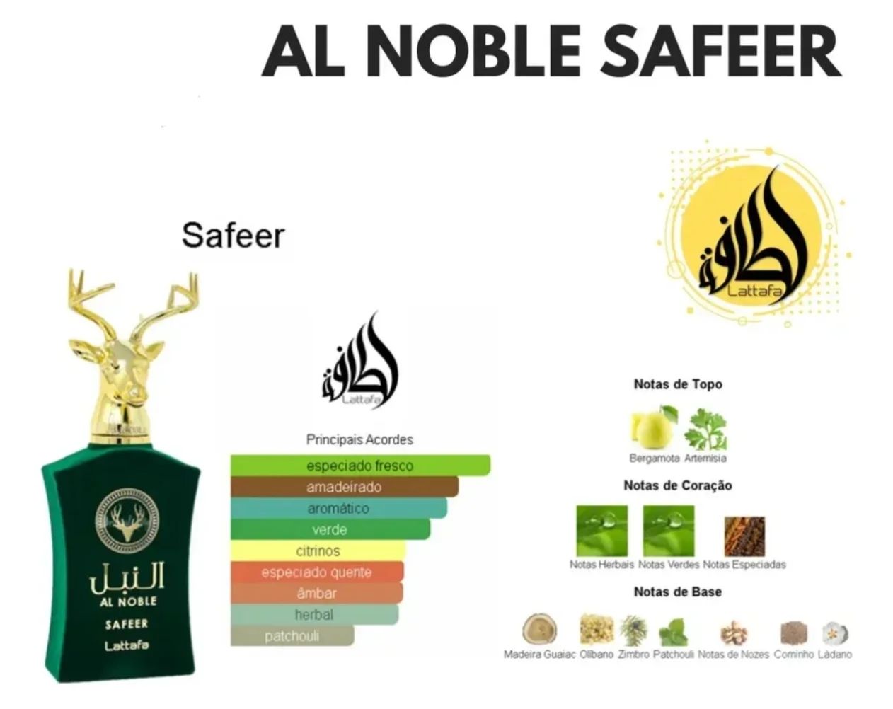 Perfume Al Noble Safeer 100 Ml