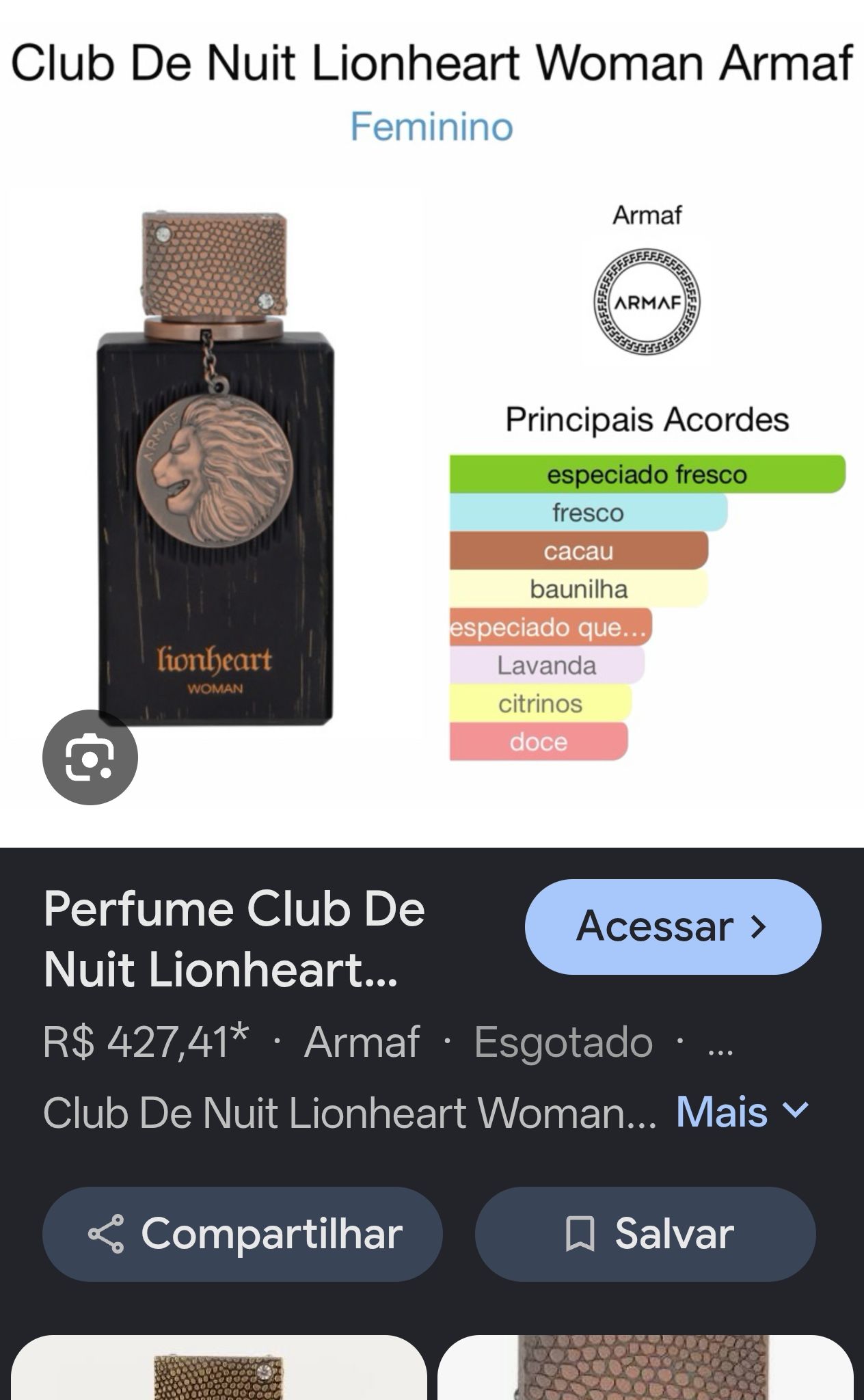Perfume Lionheart 100ml
