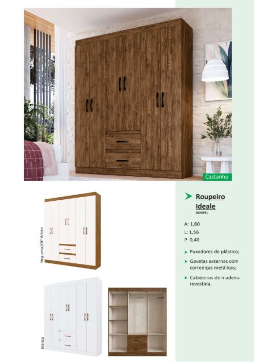 Guarda roupa ideale