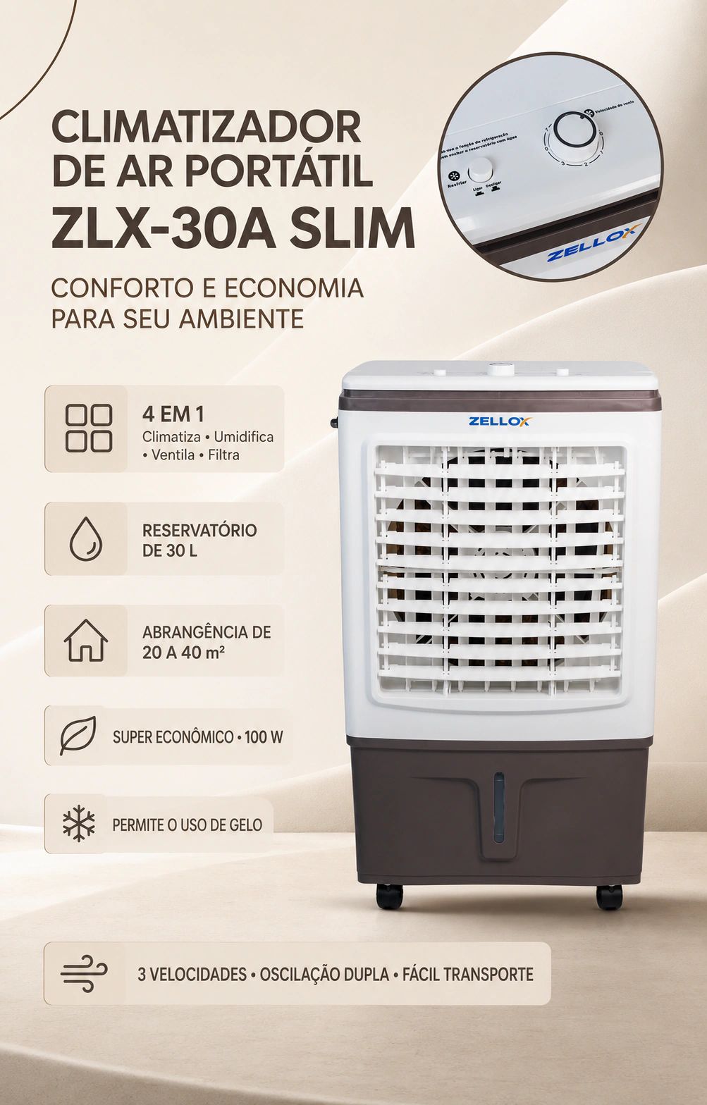 Climatizador zlx30