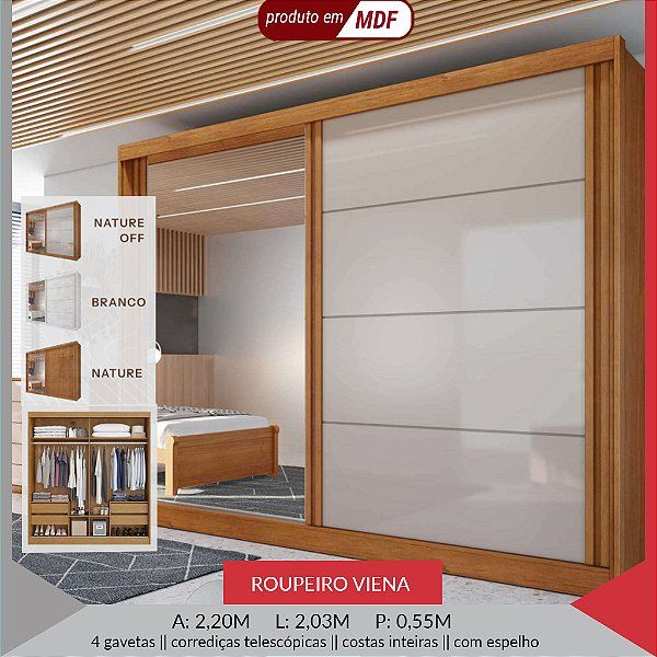 Ropeiro Viena 100%MDF