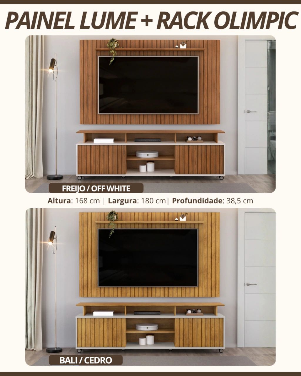 Painel lume /olipic