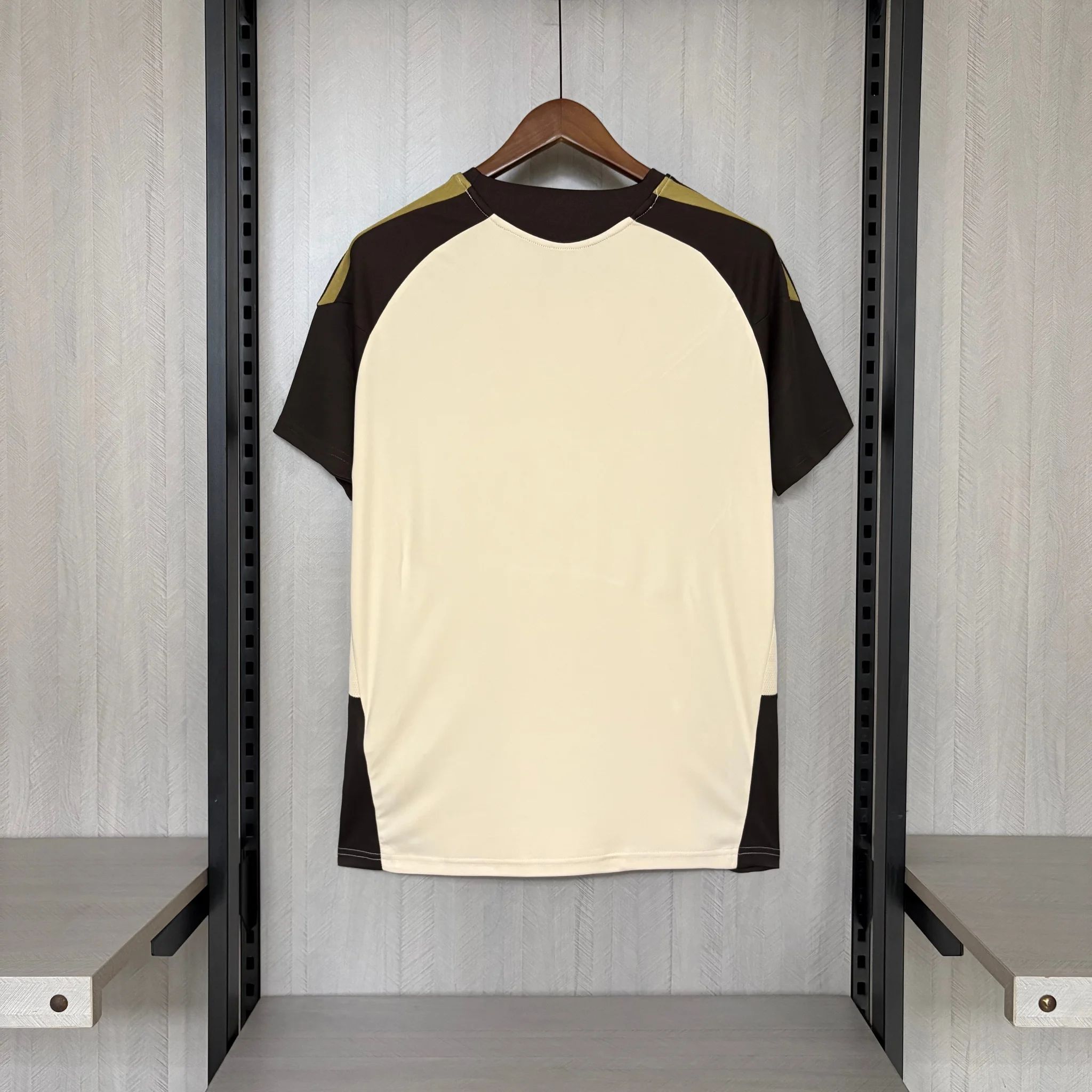 Camisa Flamengo Adidas Bege e Marrom - 1.1