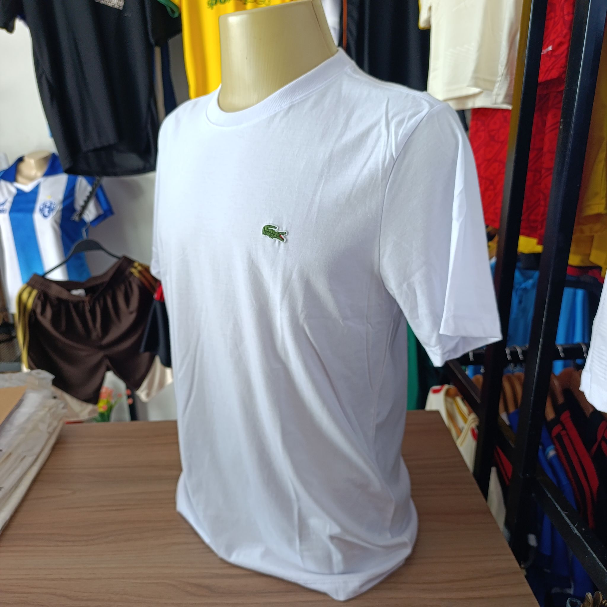 Camisa Básica - Lacoste - Branca
