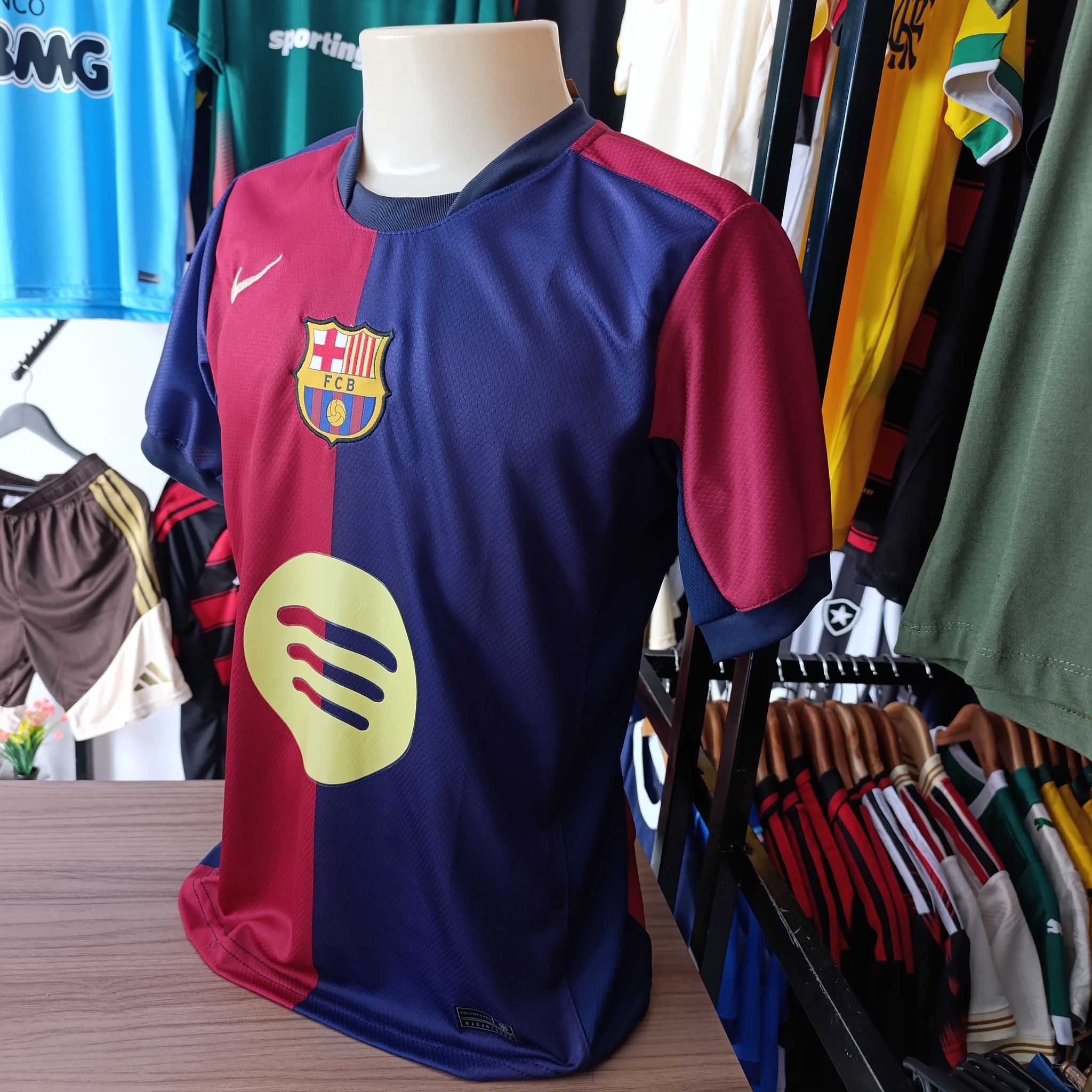 Camisa Barcelona I - 24/25 - Dri Fit Premium