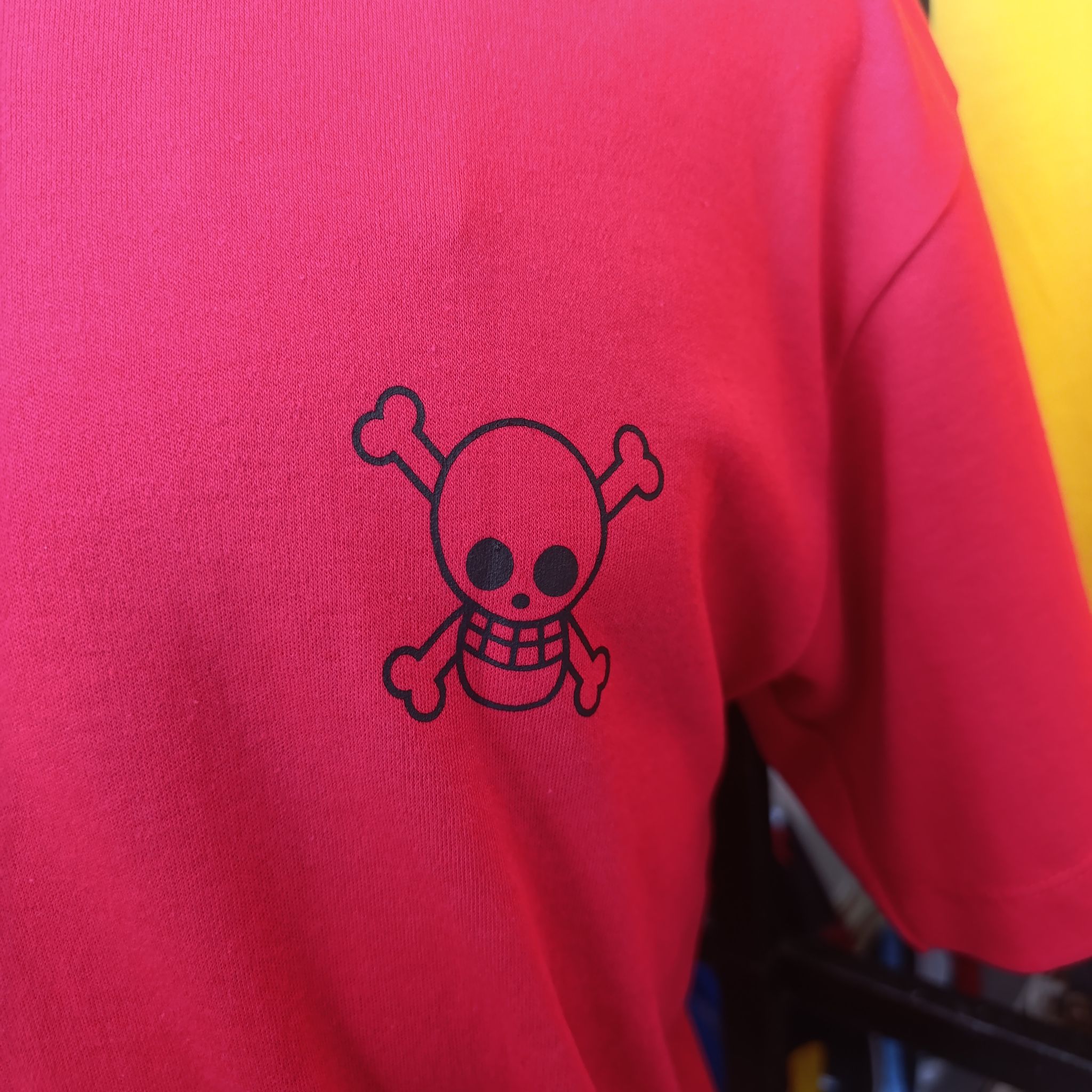Camisa Oversized - One Piece - Vermelha