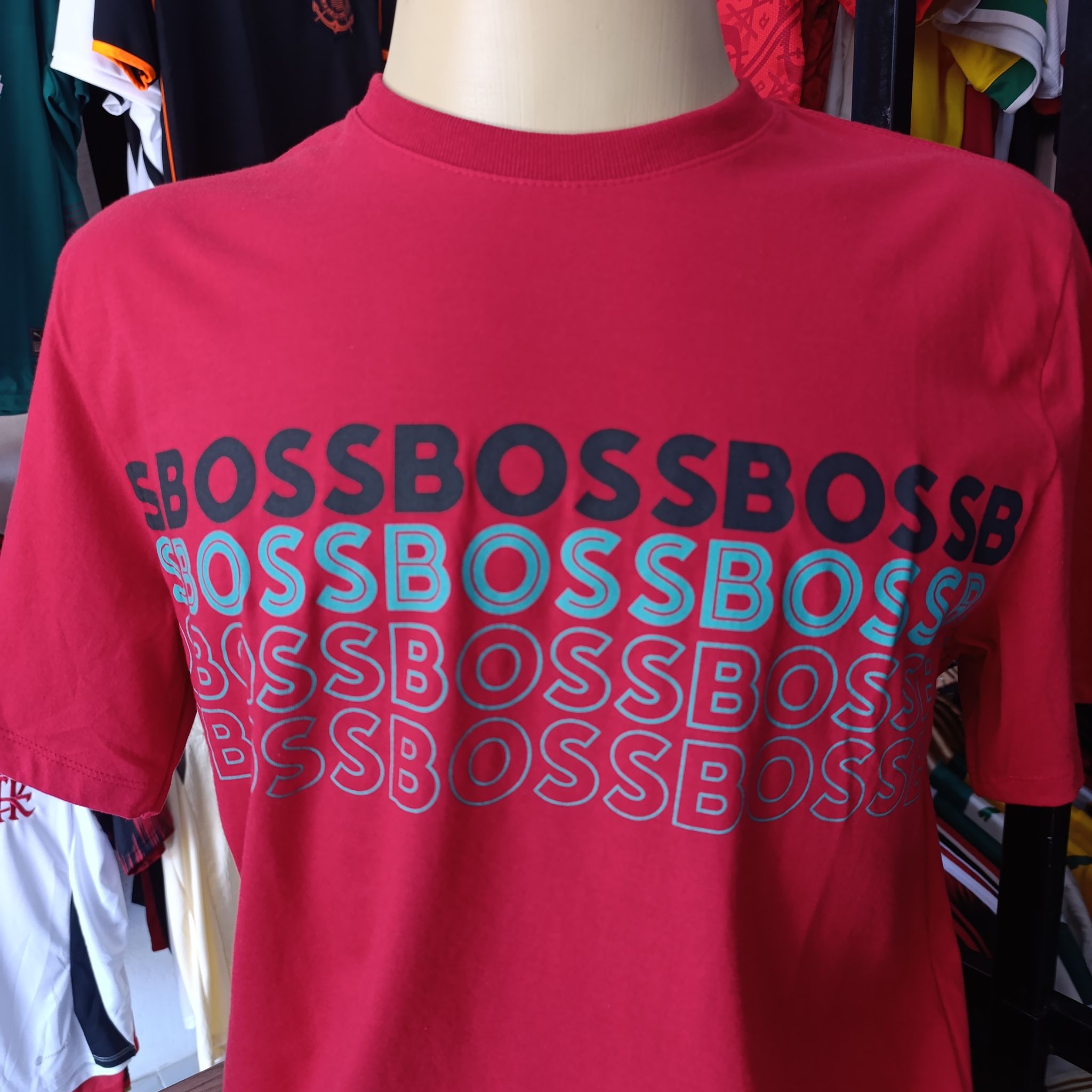 Camisa Egípcia Hugo Boss - Vermelha