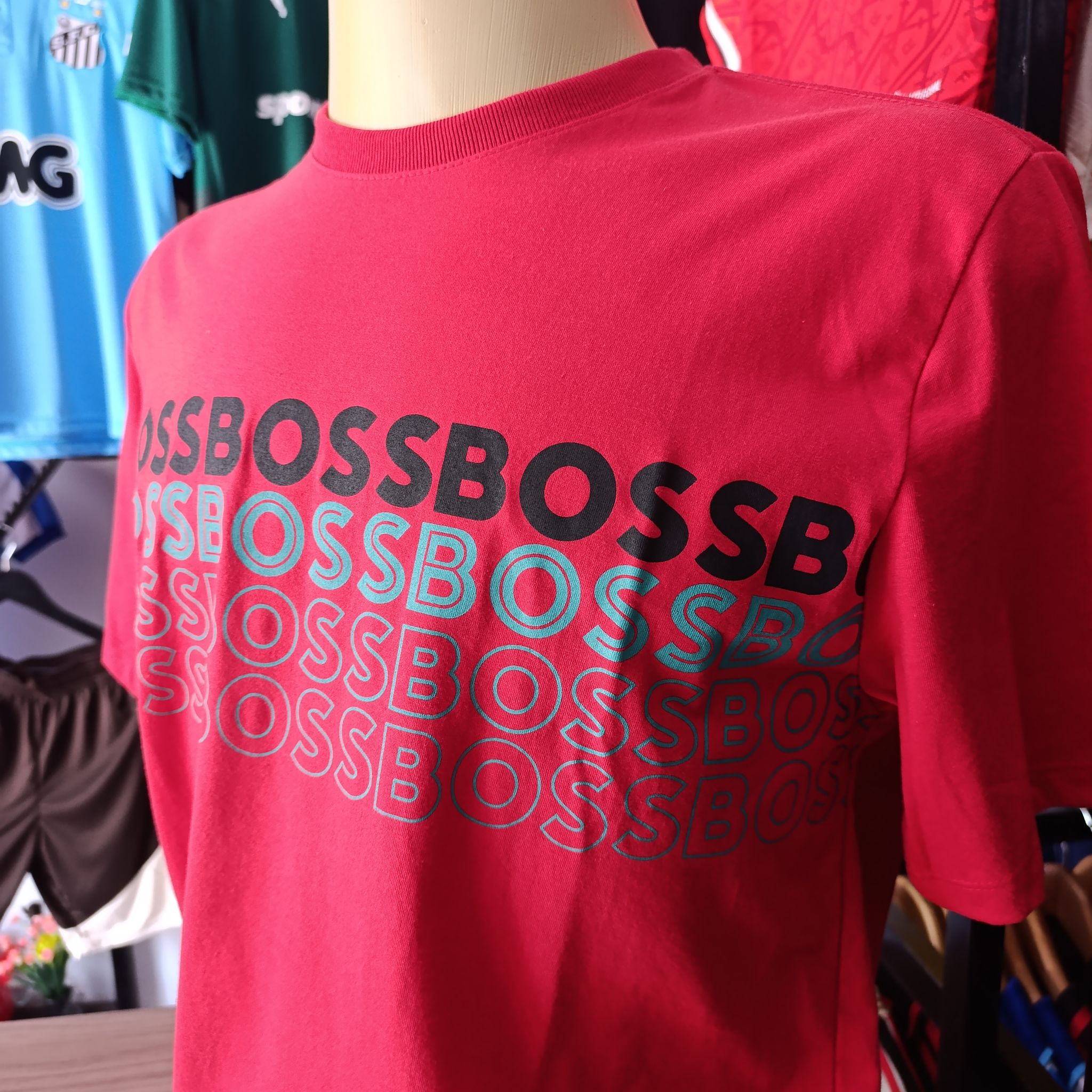 Camisa Egípcia Hugo Boss - Vermelha