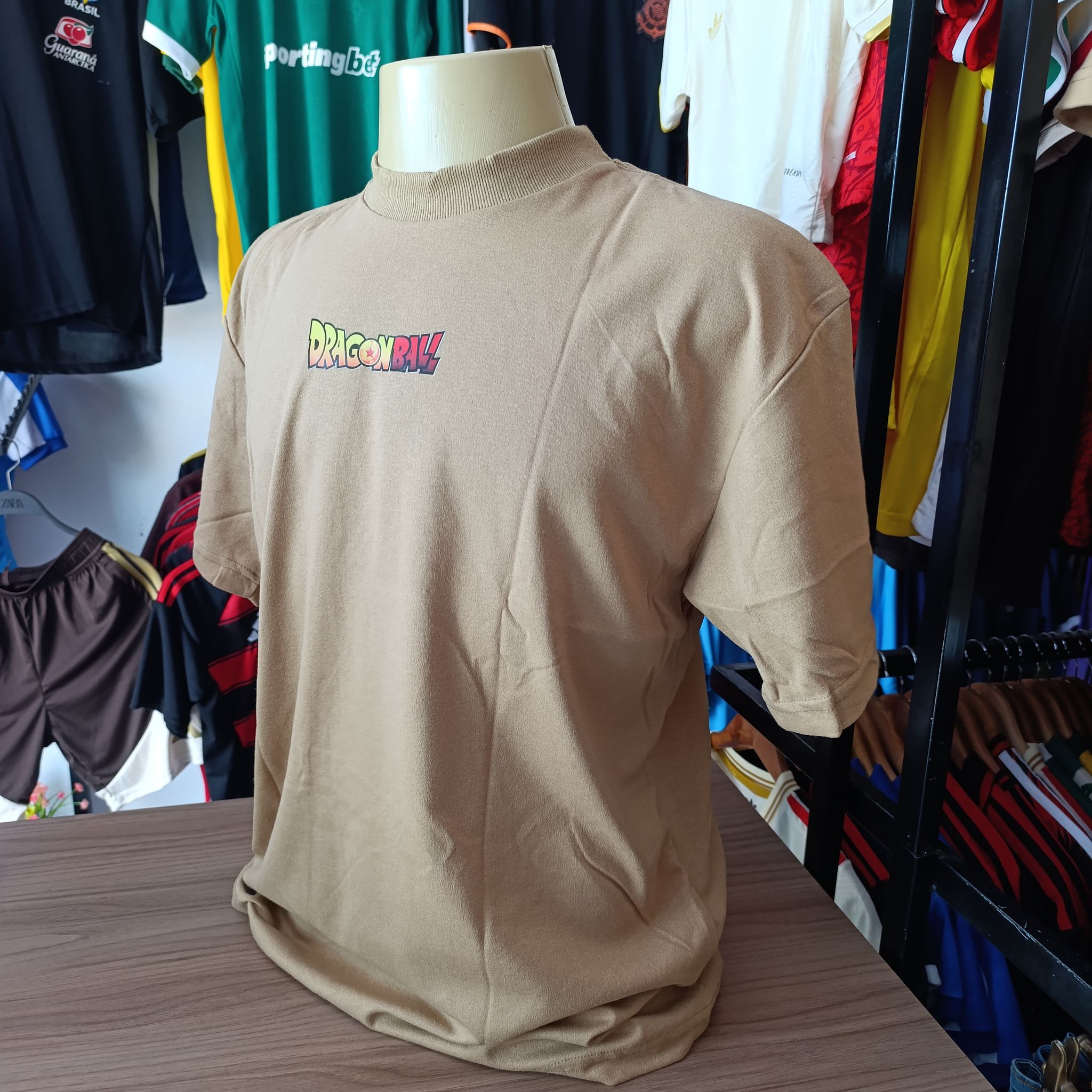 Camisa Oversized - Dragon Ball Z - Marron