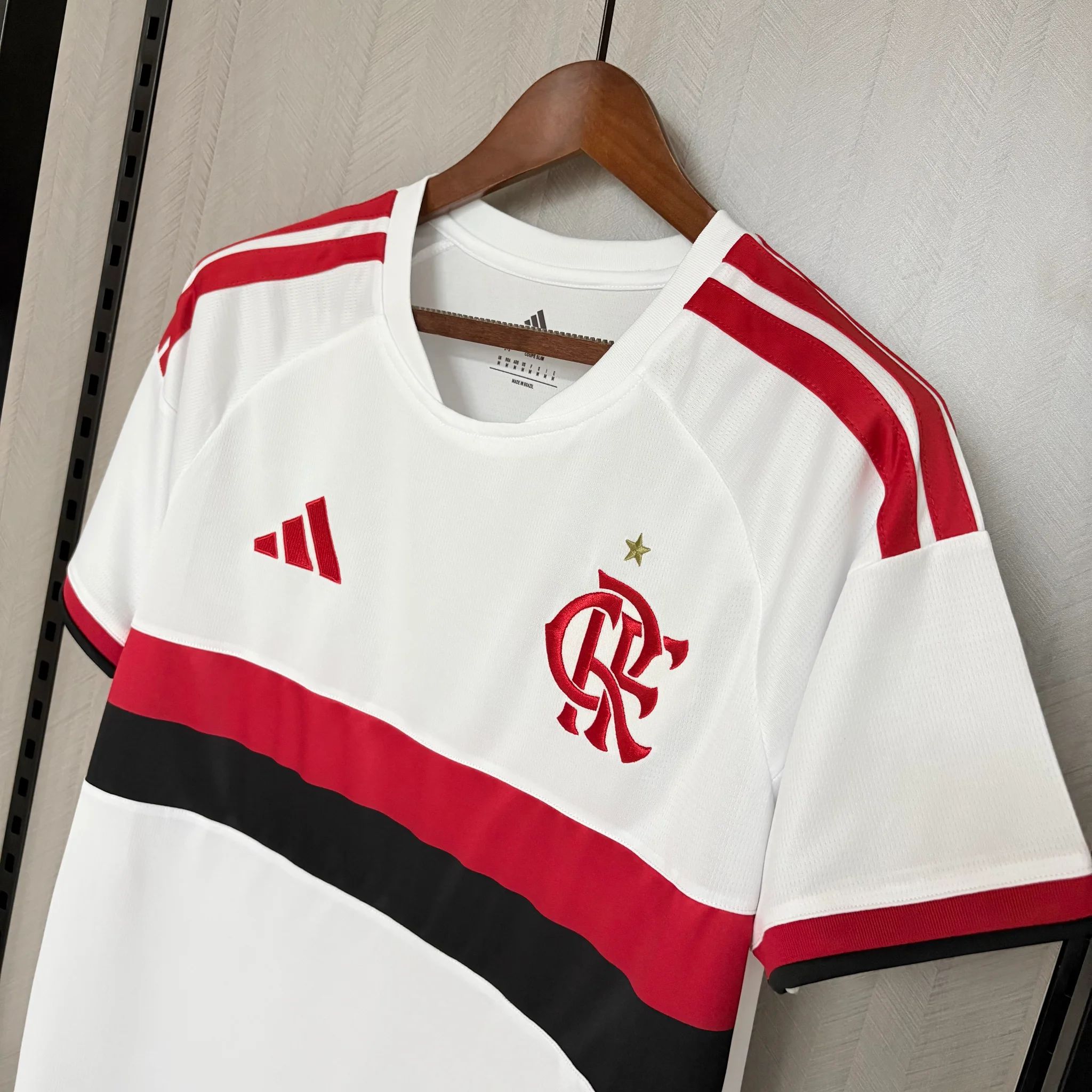 Camisa Flamengo Branca Adidas Climacool