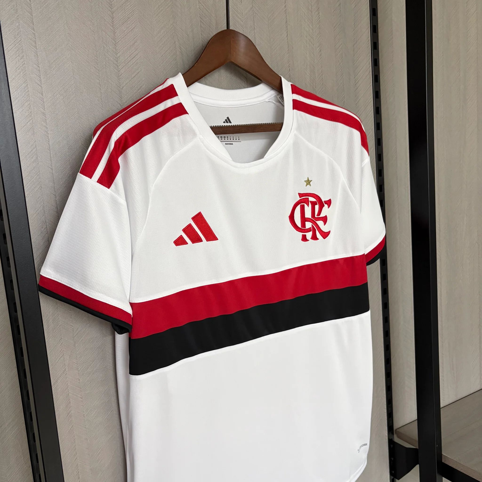 Camisa Flamengo Branca Adidas Climacool