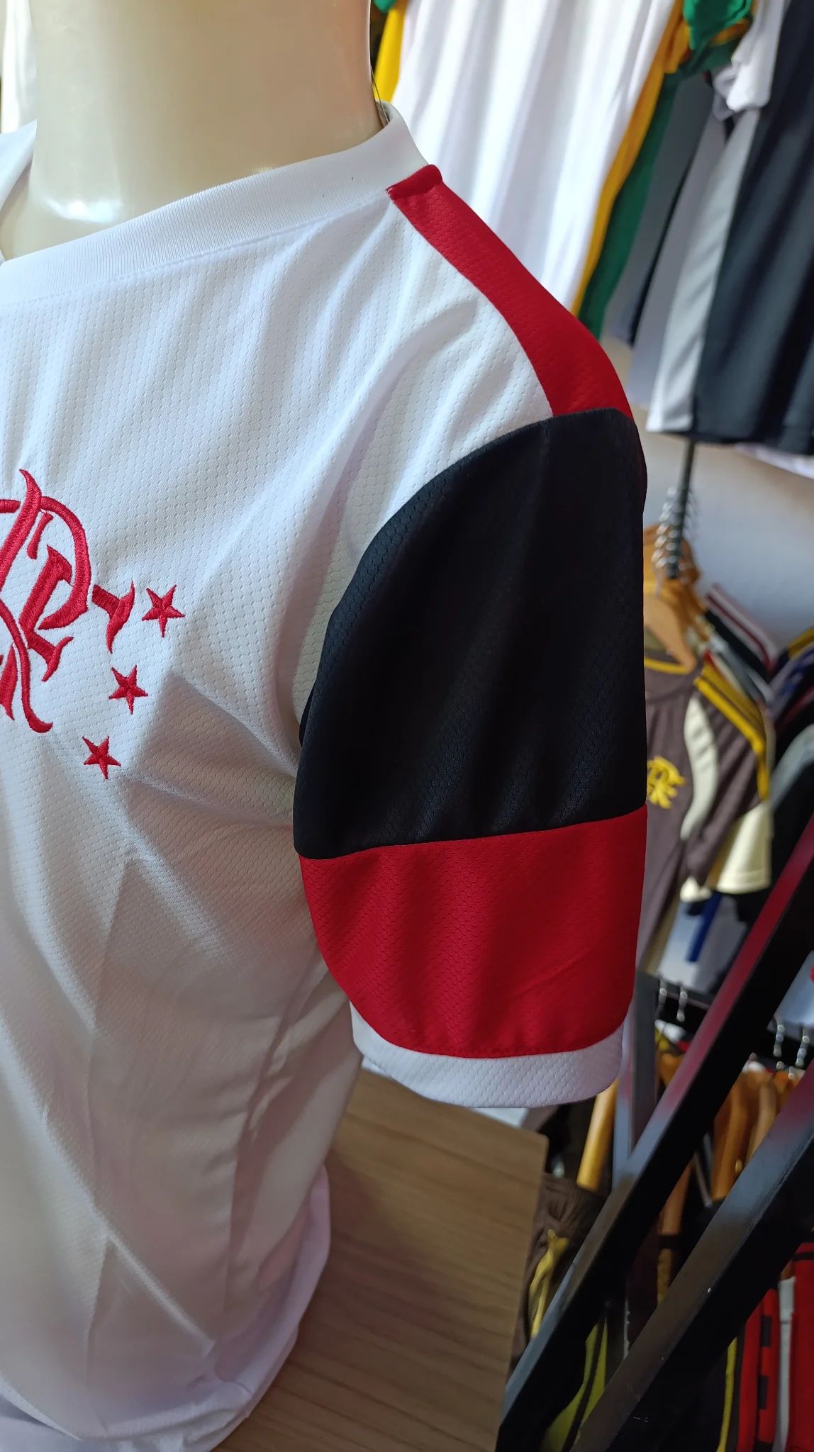 Camisa Flamengo Zico 10 - Dri Fit Premium