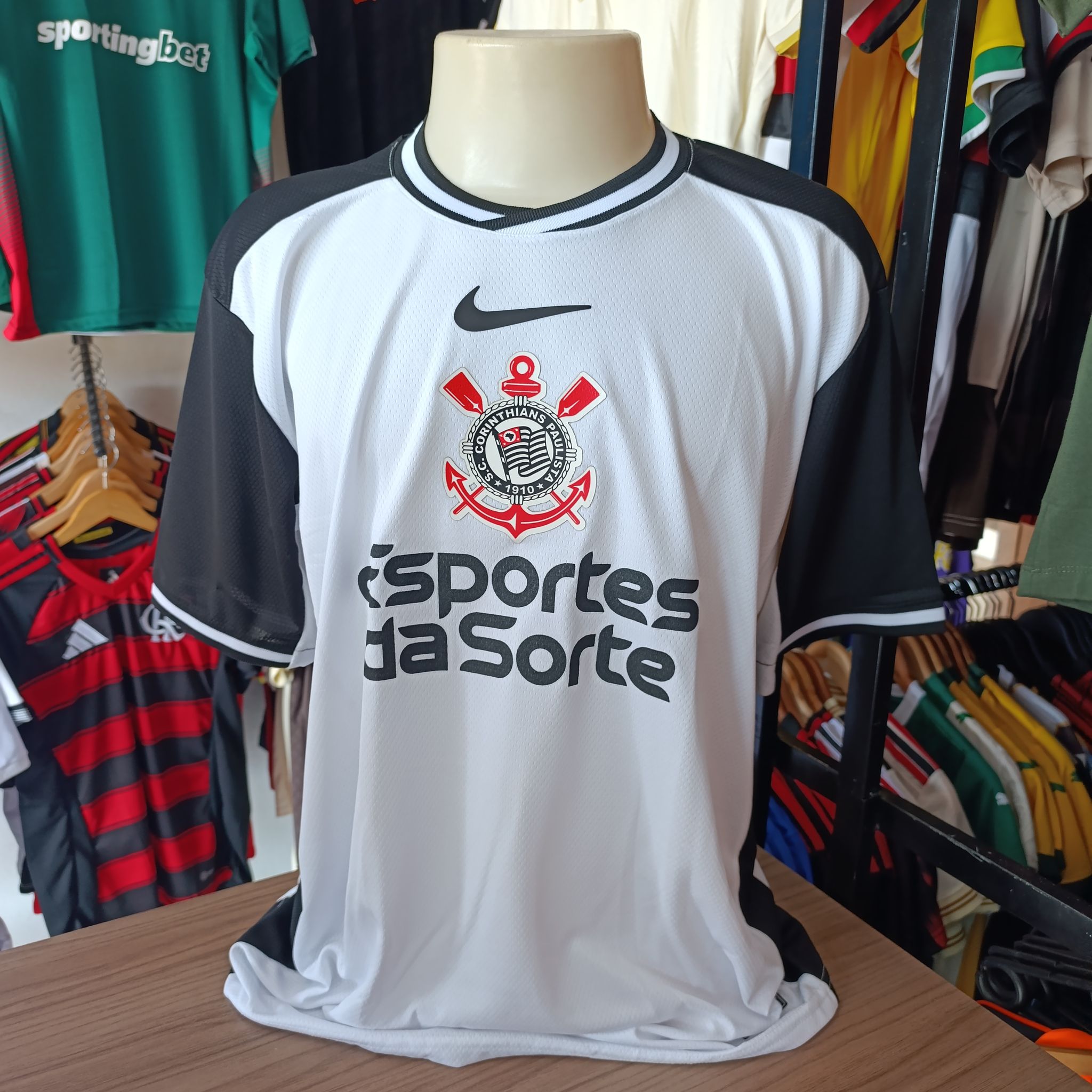 Camisa Corinthians - Esportes da Sorte - Dri Fit Premium
