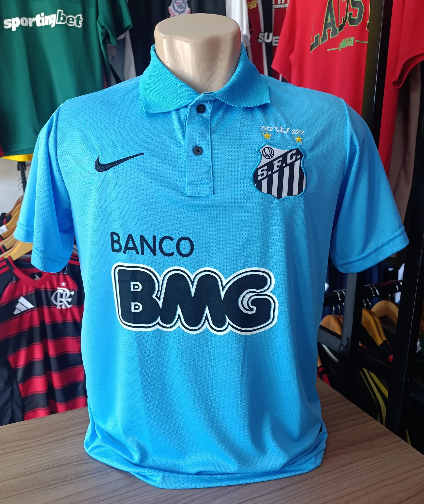 Camisa Santos Retrô 2011 Neymar Jr - Dri Fit Premium