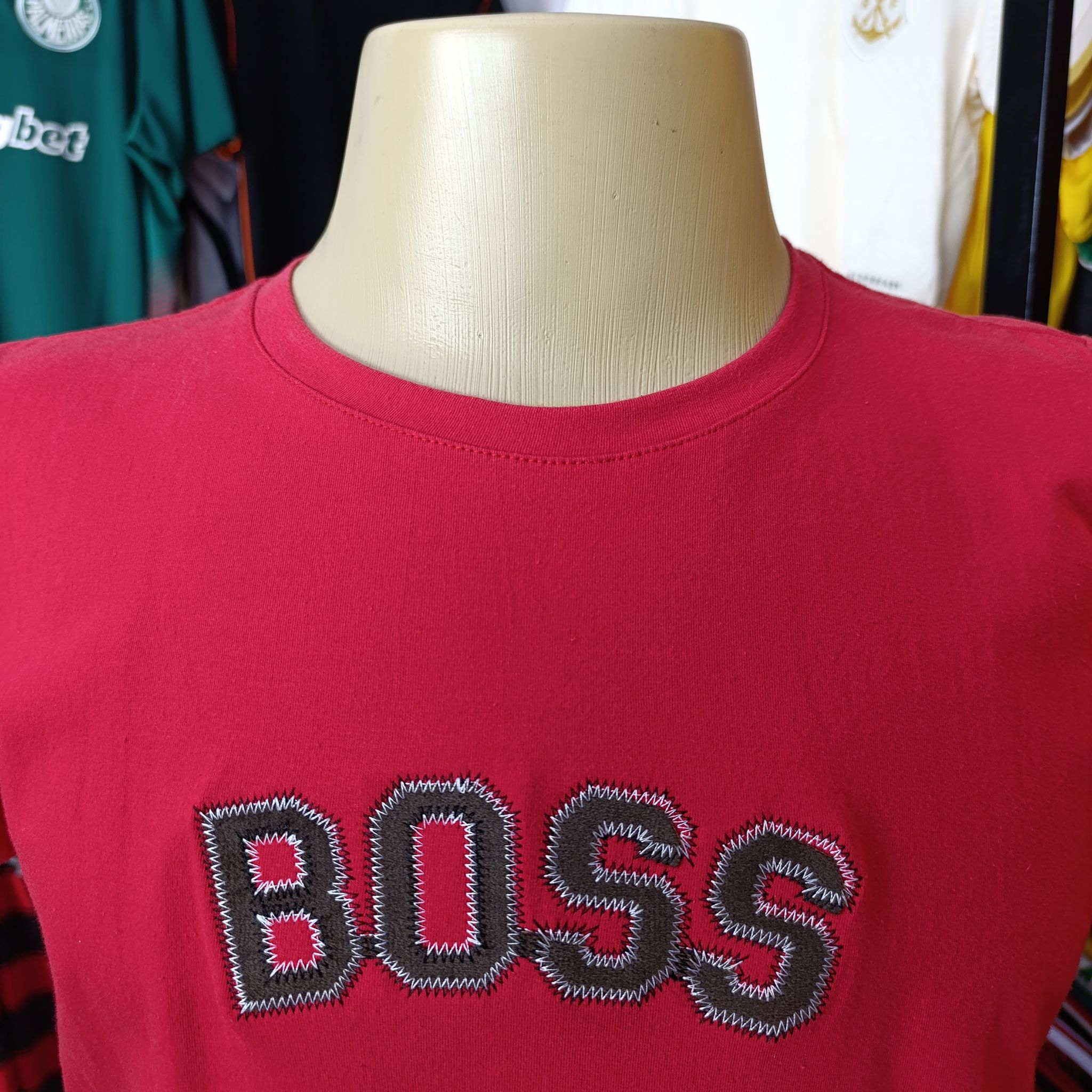 Camisa Peruana Hugo Boss - Vermelha