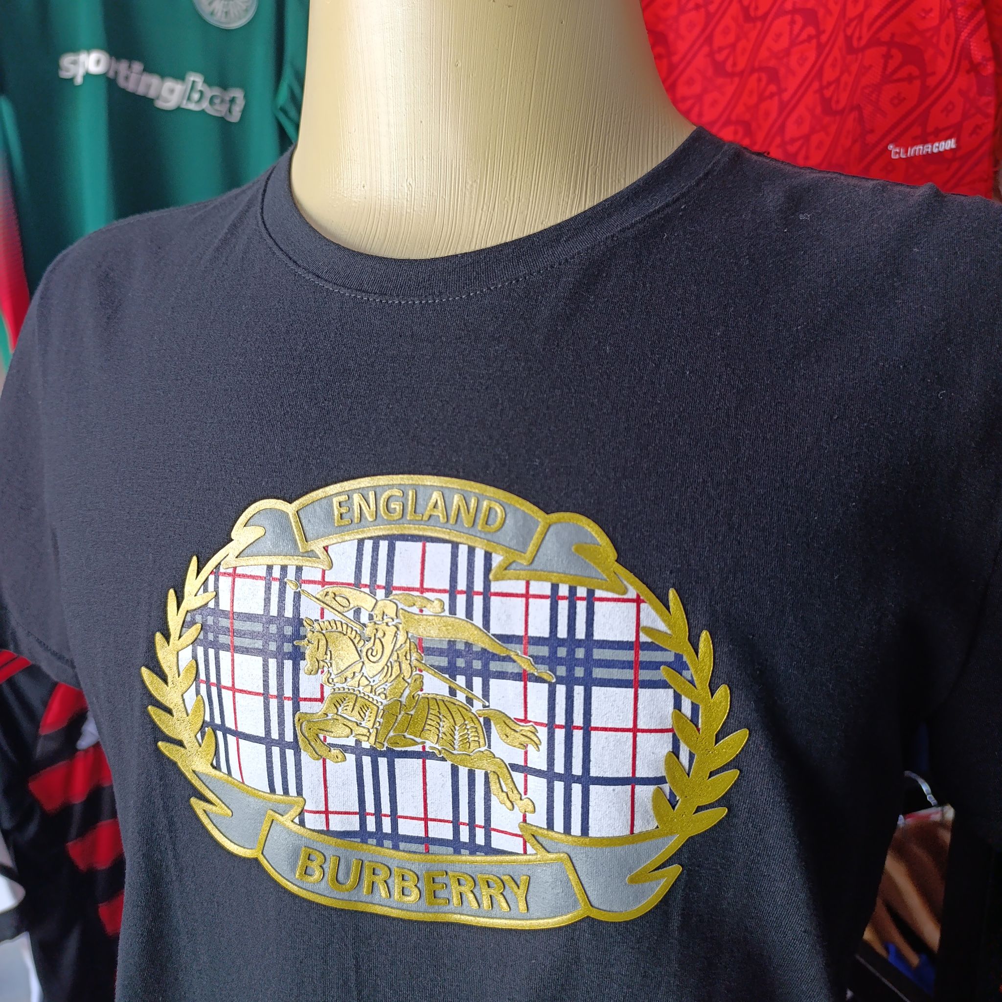 Camisa Peruana Burberry - Preta