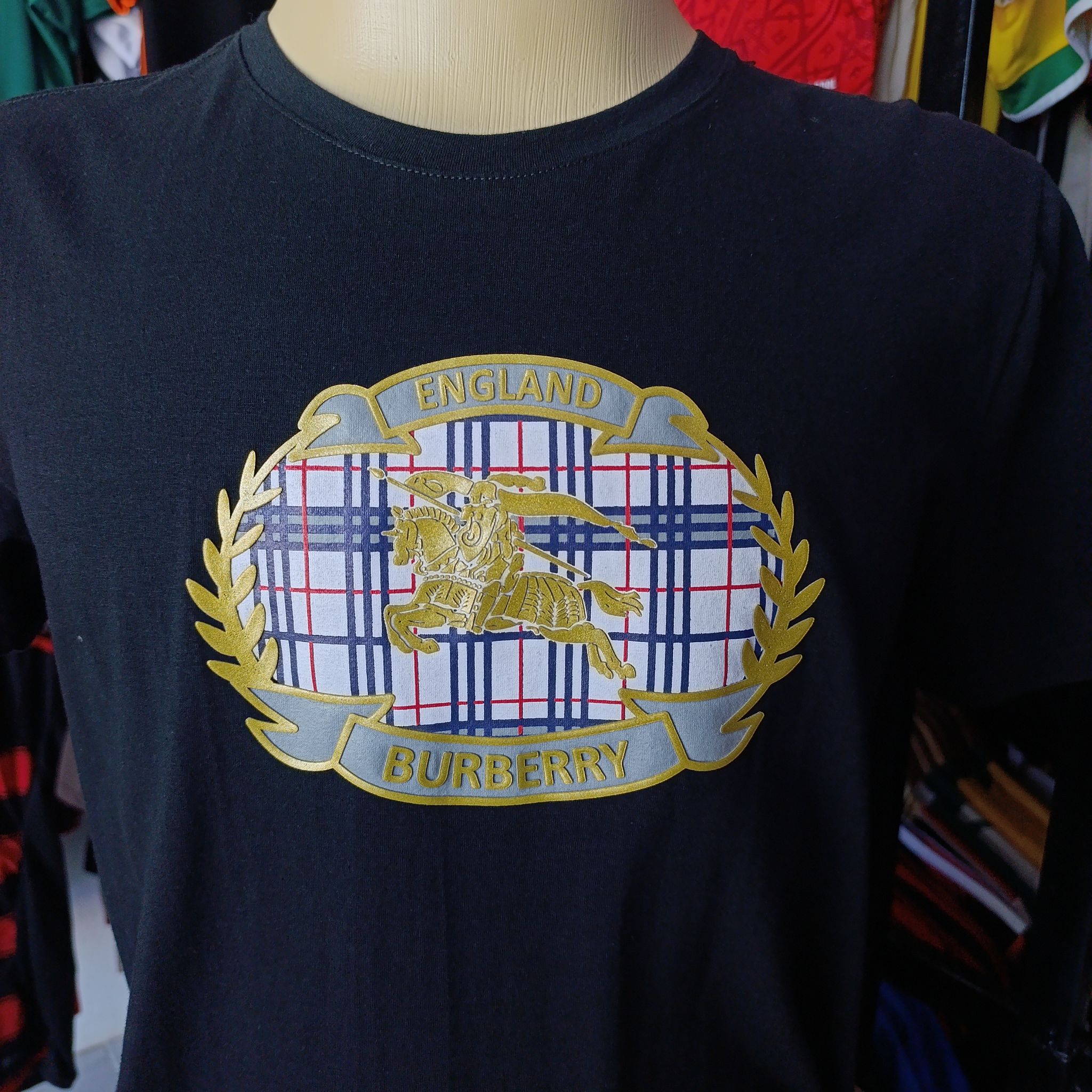 Camisa Peruana Burberry - Preta