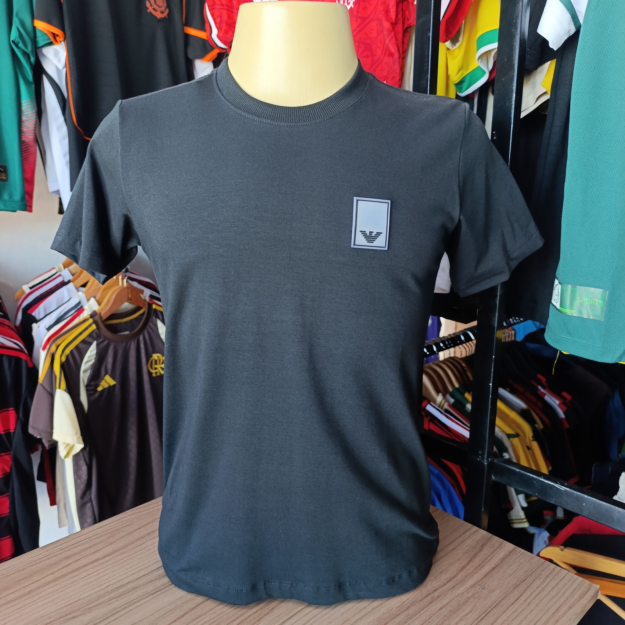 Camisa Egípcia Empório Armani - Preta