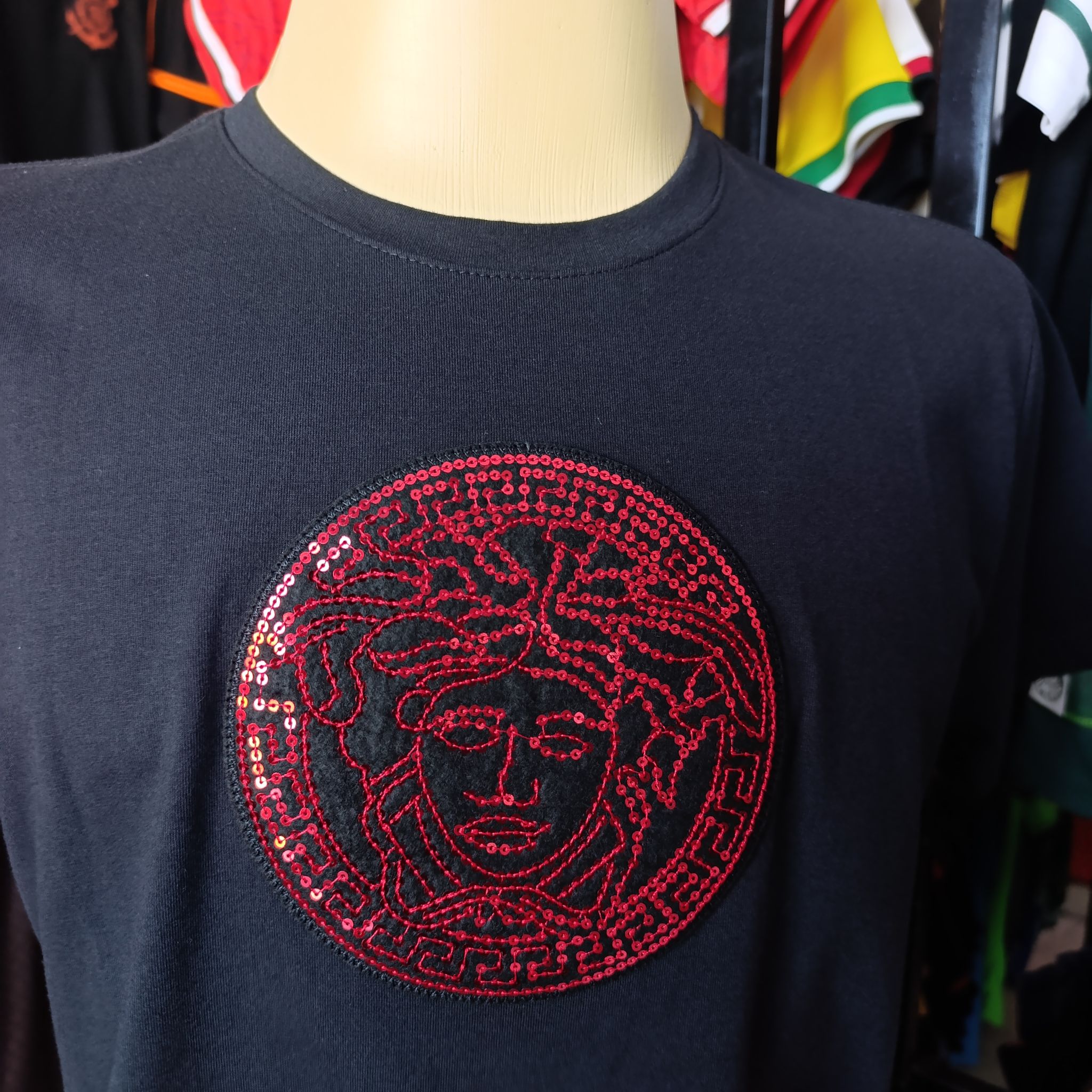 Camisa Peruana Versace - Preta