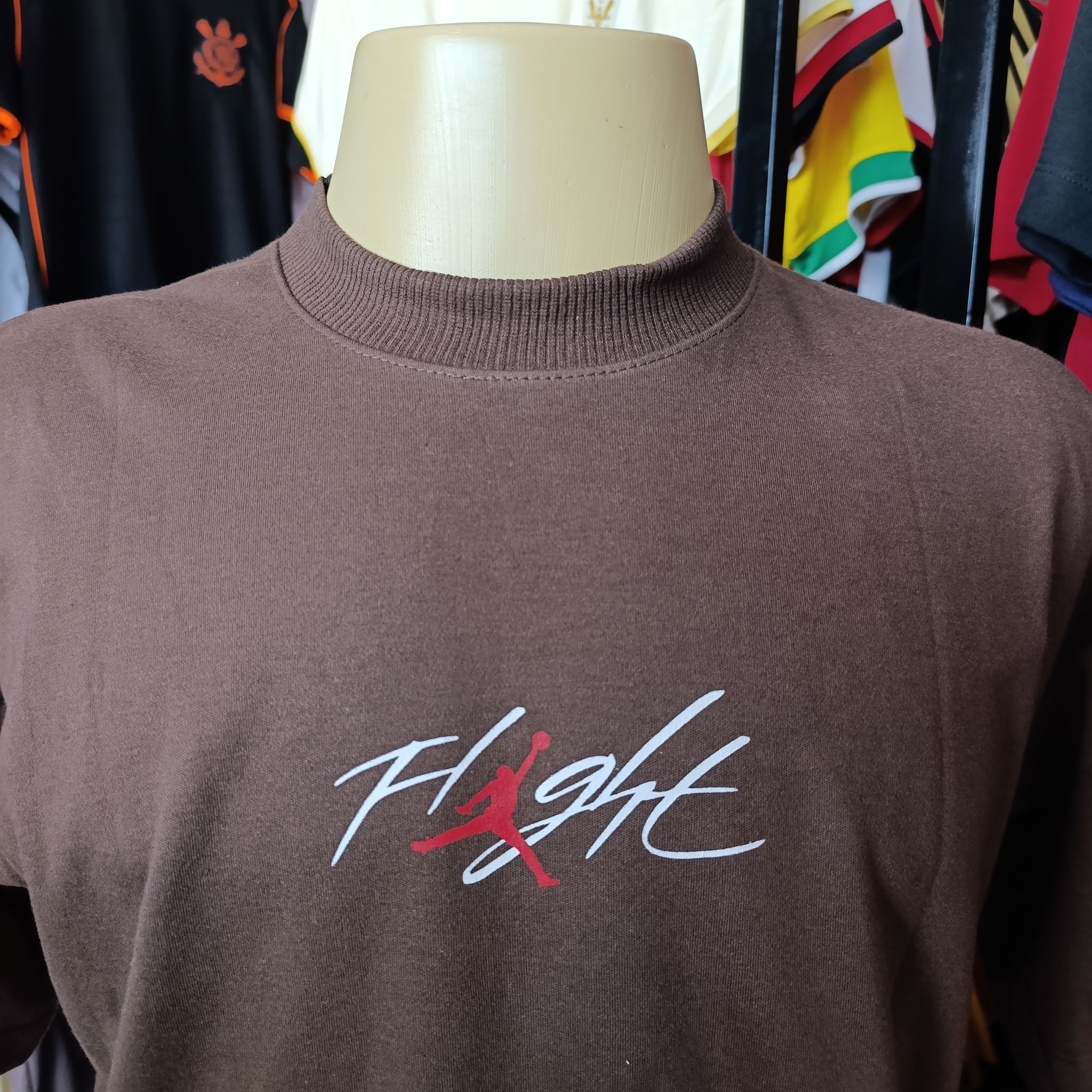 Camisa Oversized - Jordan - Marron