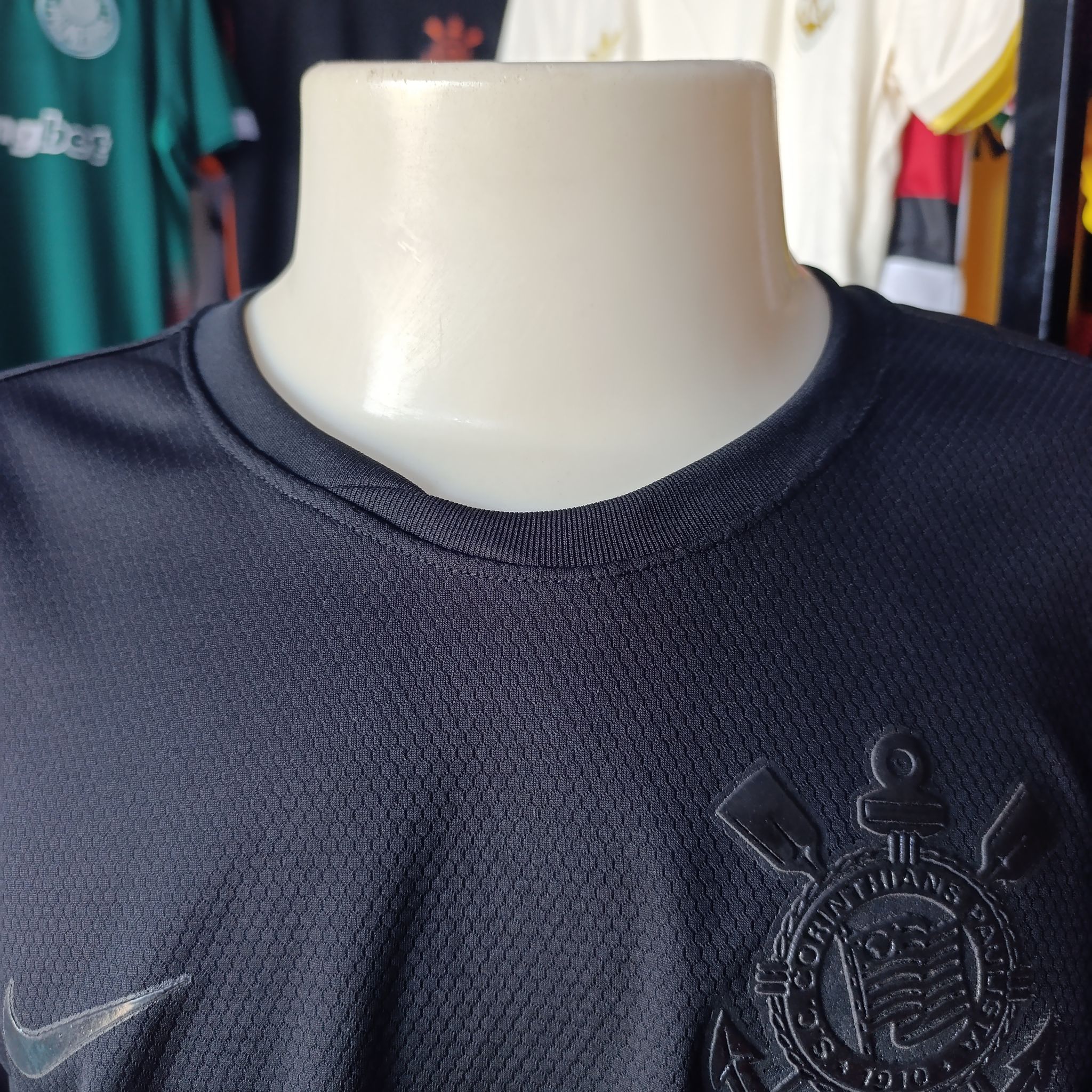 Camisa Corinthians Black - 2024 - Dri Fit Premium
