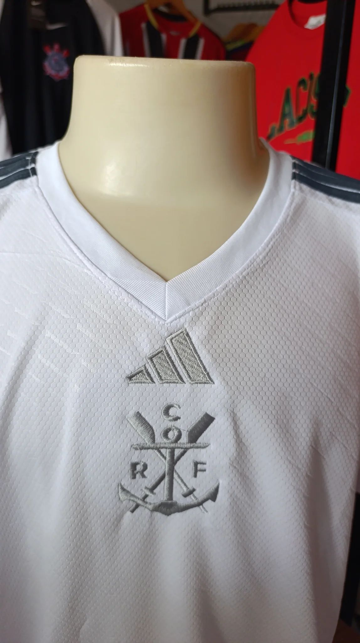 Camisa Flamengo Branca - Torcedor - Dri Fit Premium
