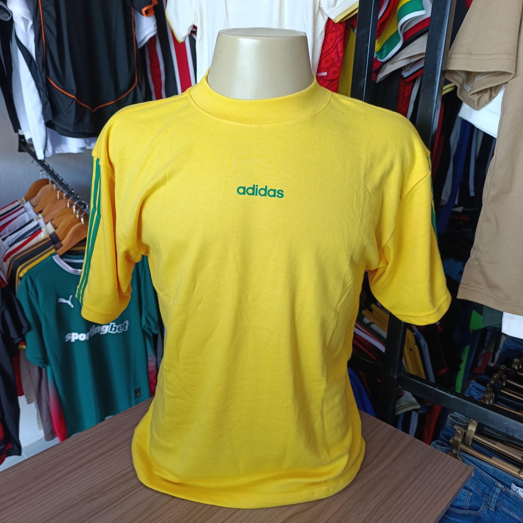 Camisa Oversized - Adidas - Amarela