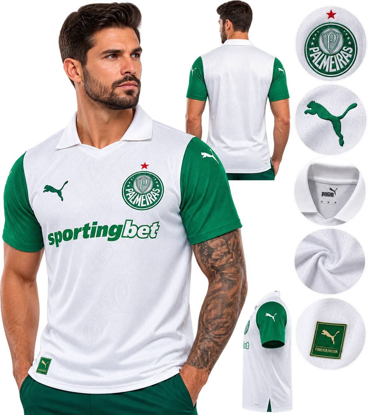 Camisa Palmeiras II - 25/26 - Dri Fit Premium