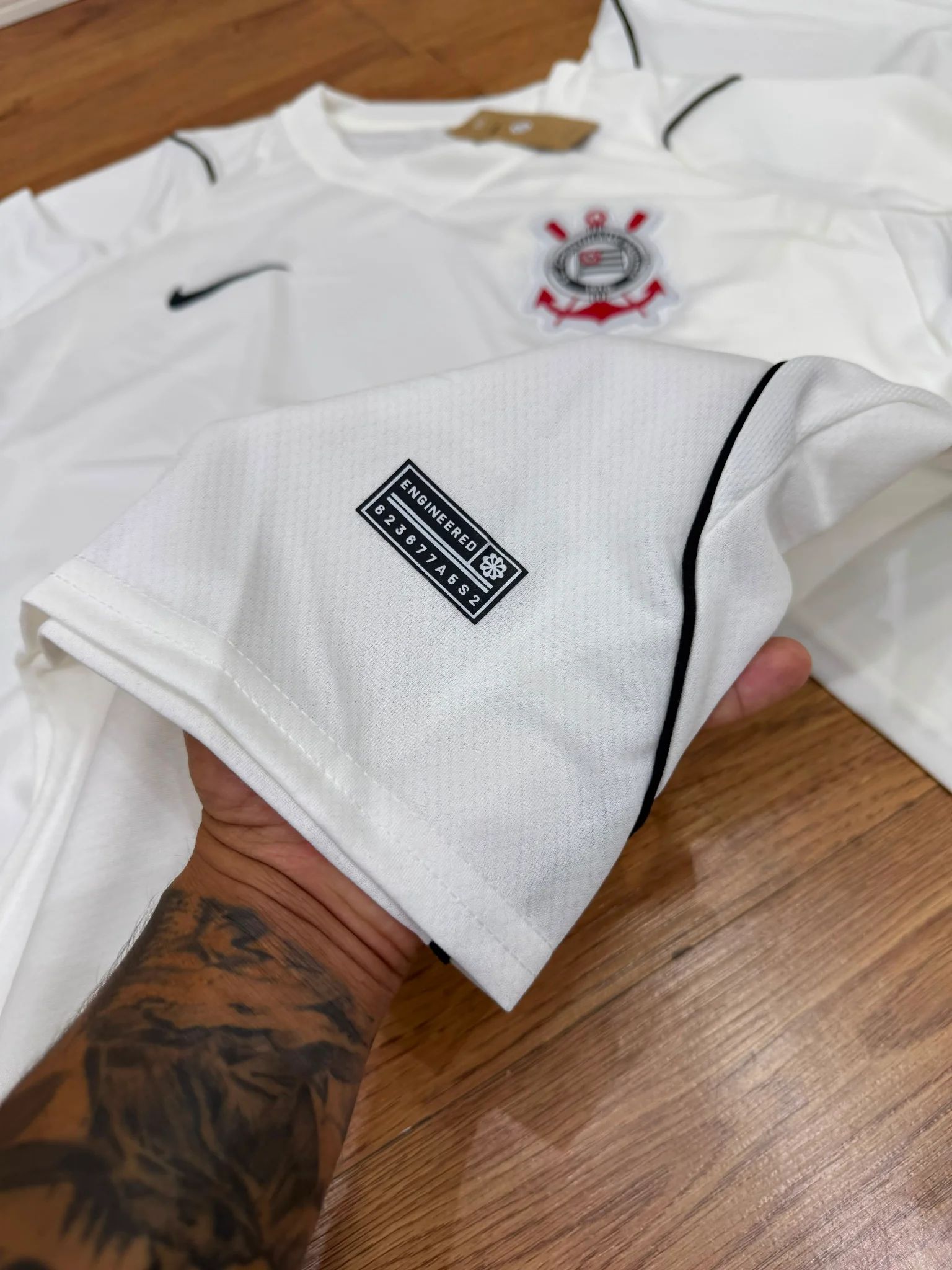 Camisa Corinthians I - 26/27 - Invasão - Dri Fit Premium