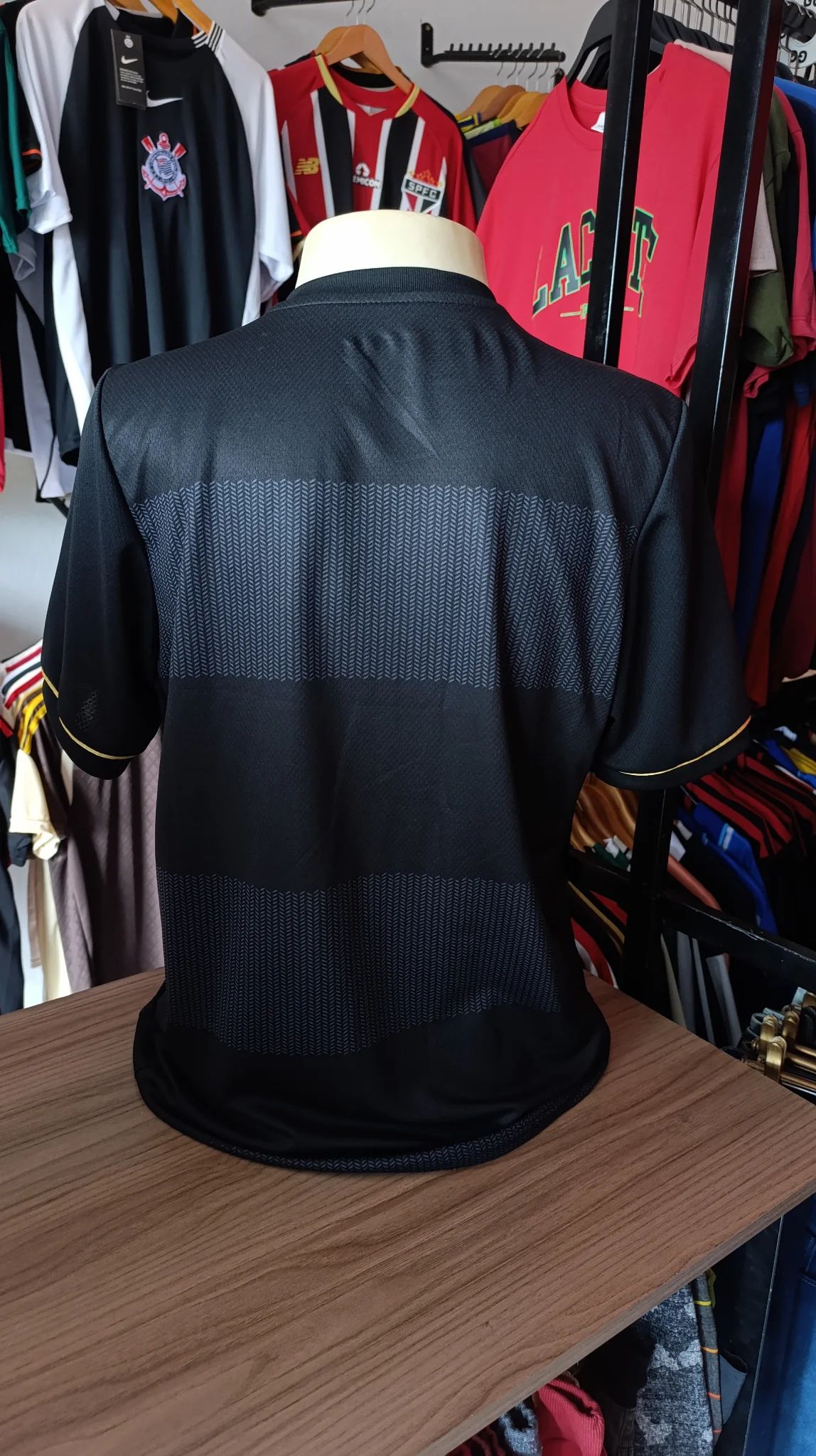 Camisa Flamengo Preta Zico 1981 - Dri Fit Premium