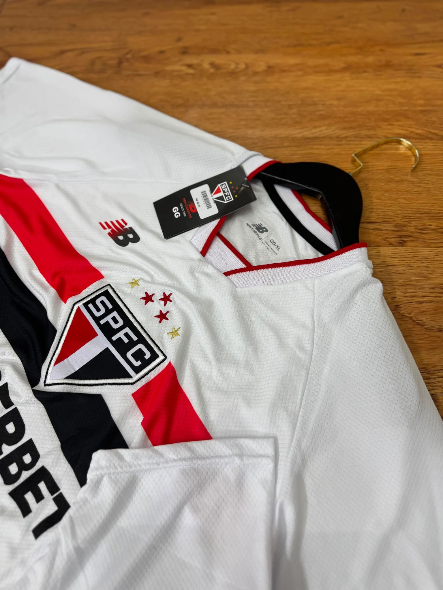 Camisa São Paulo I - 26/27 - Dri Fit Premium