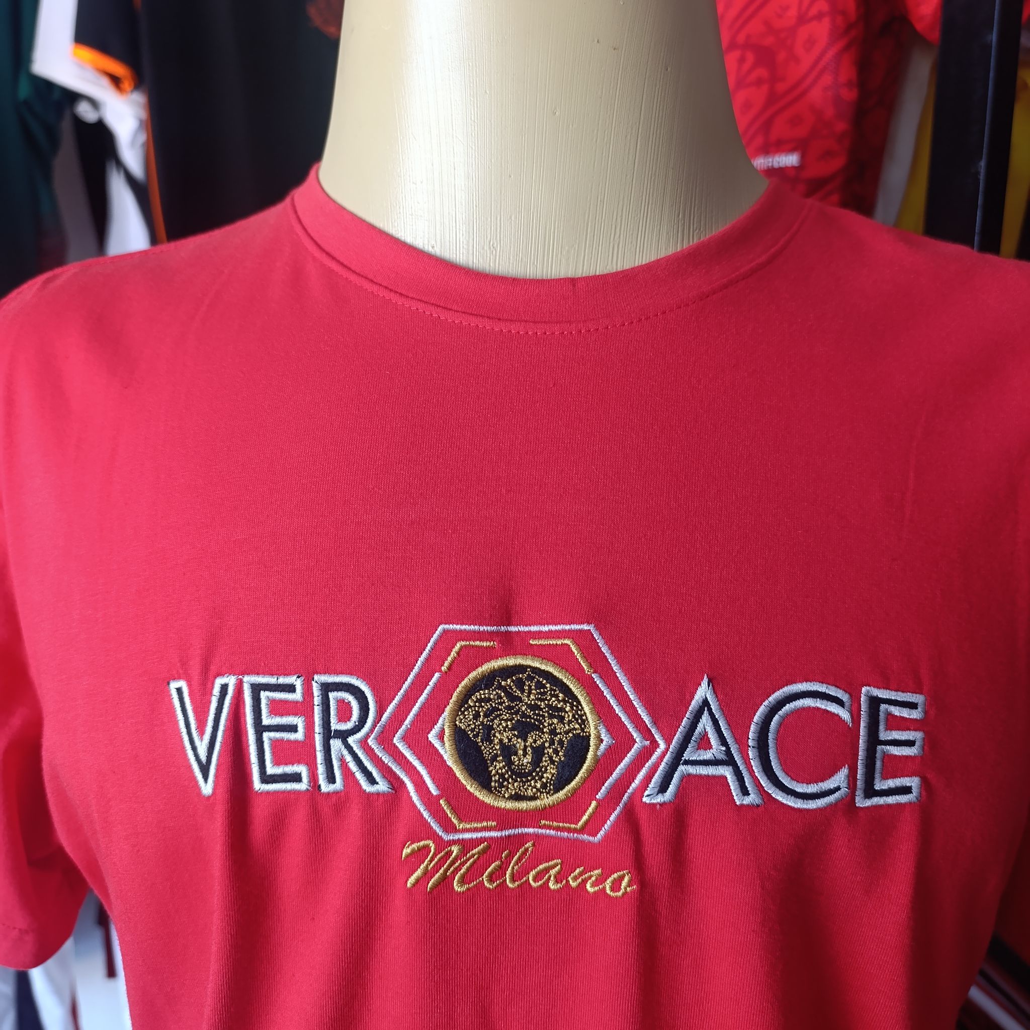 Camisa Peruana Versace - Vermelha