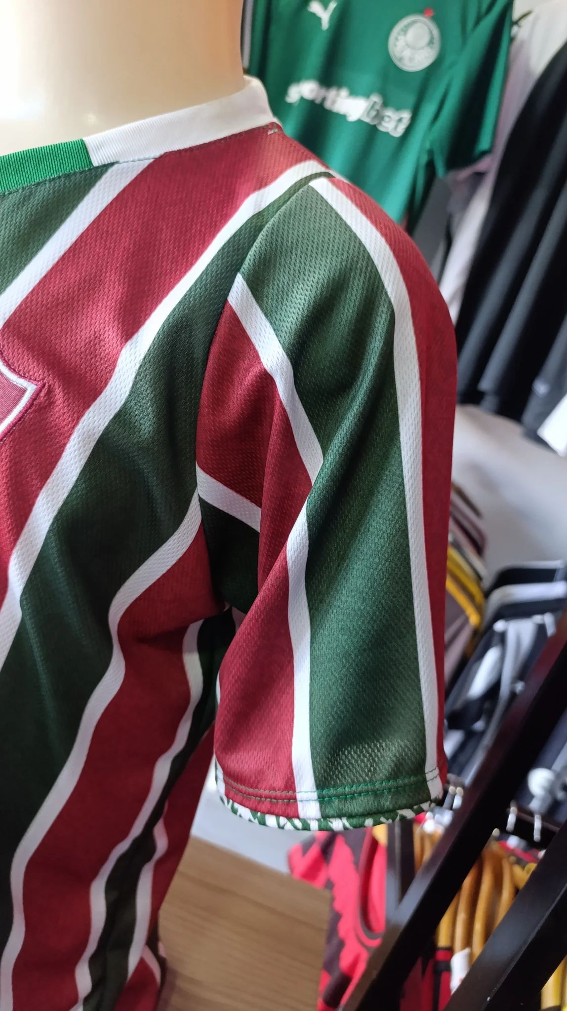 Camisa Fluminense I - 2024 - Dri Fit Premium