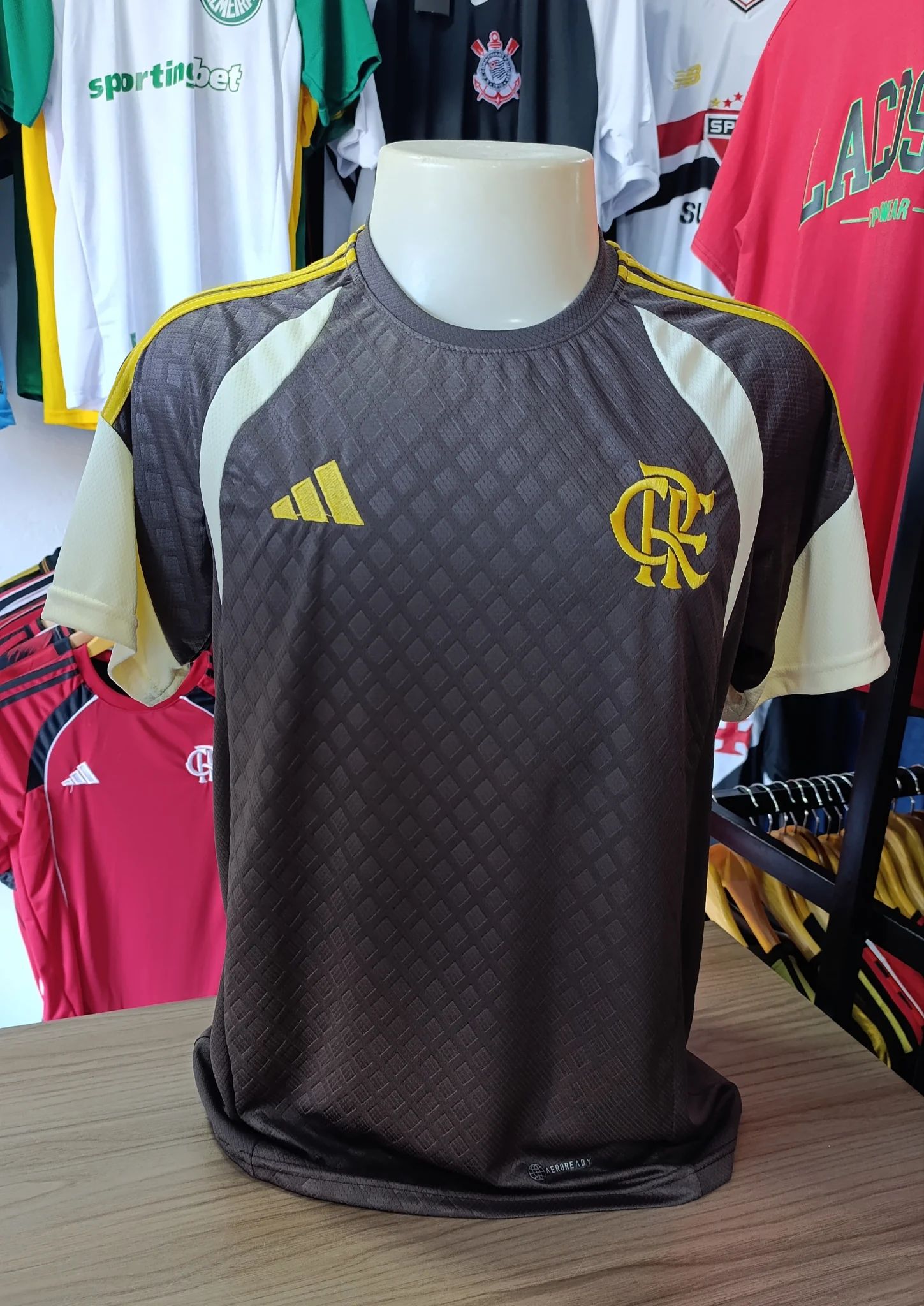 Camisa Flamengo Treino - 26/27 - Dri Fit Premium